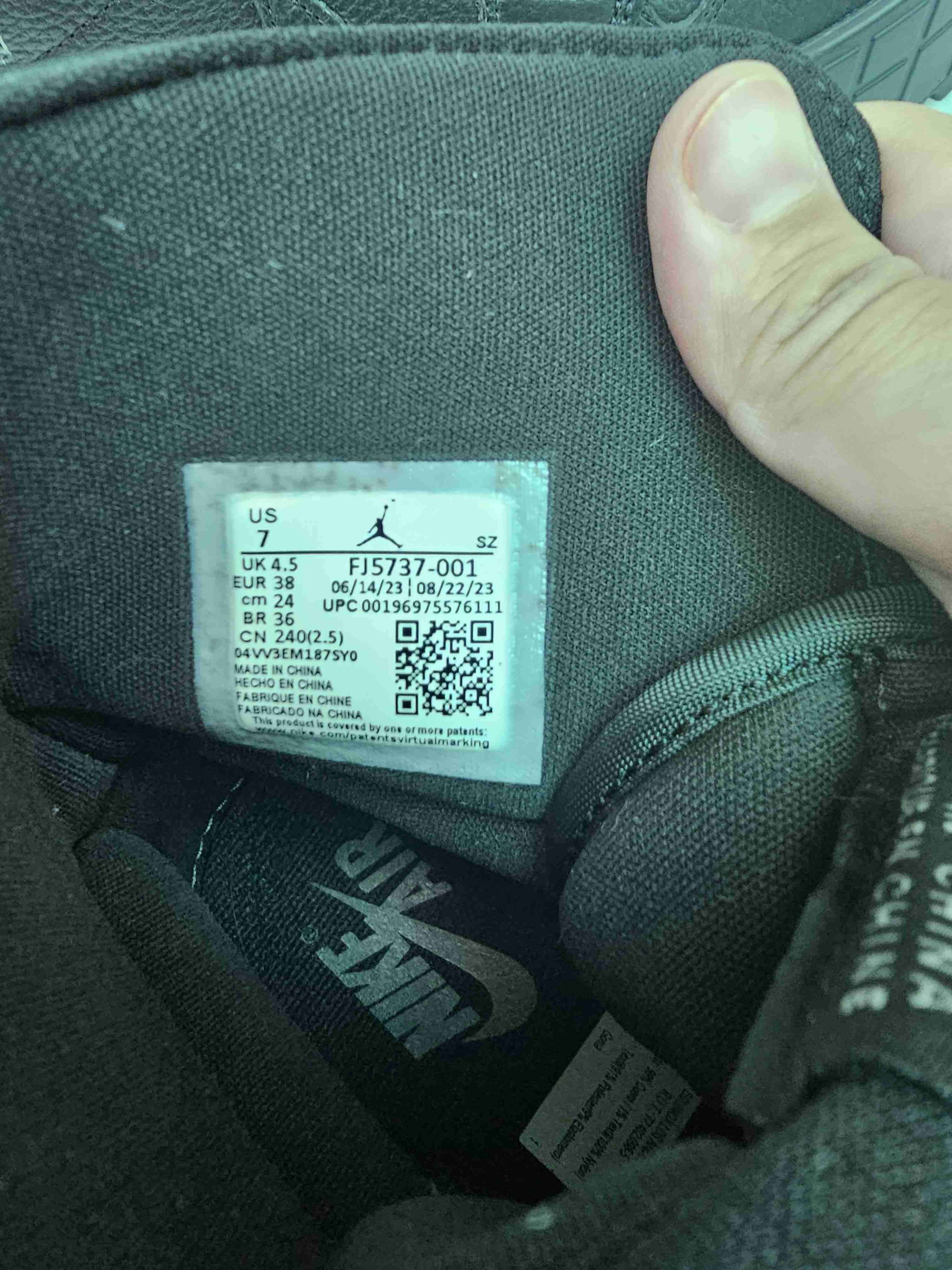 Botas nike Air Jordan 1 Brooklyn - miniatura 5