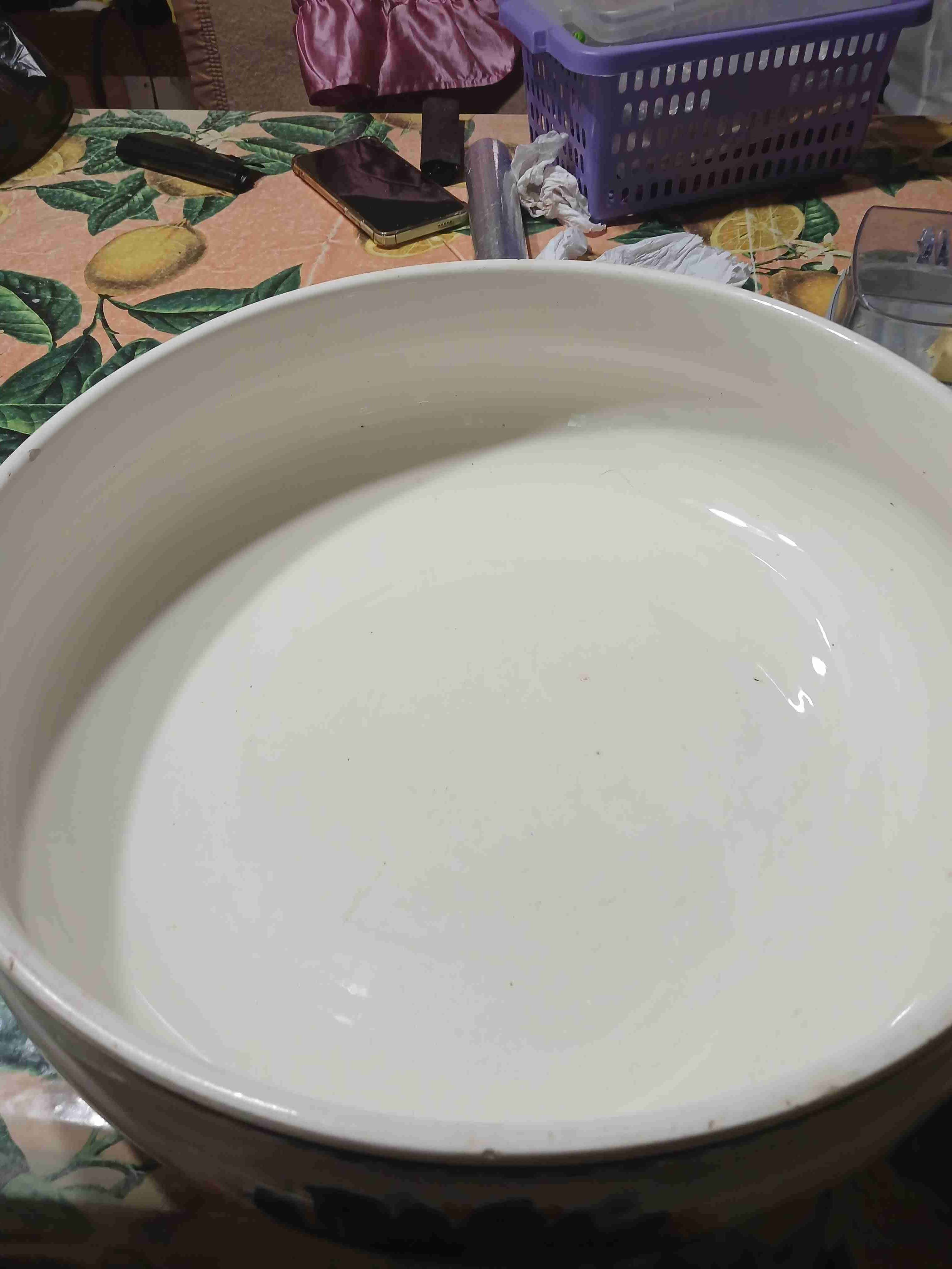 Fuente cerámica decorativa floral - miniatura 5