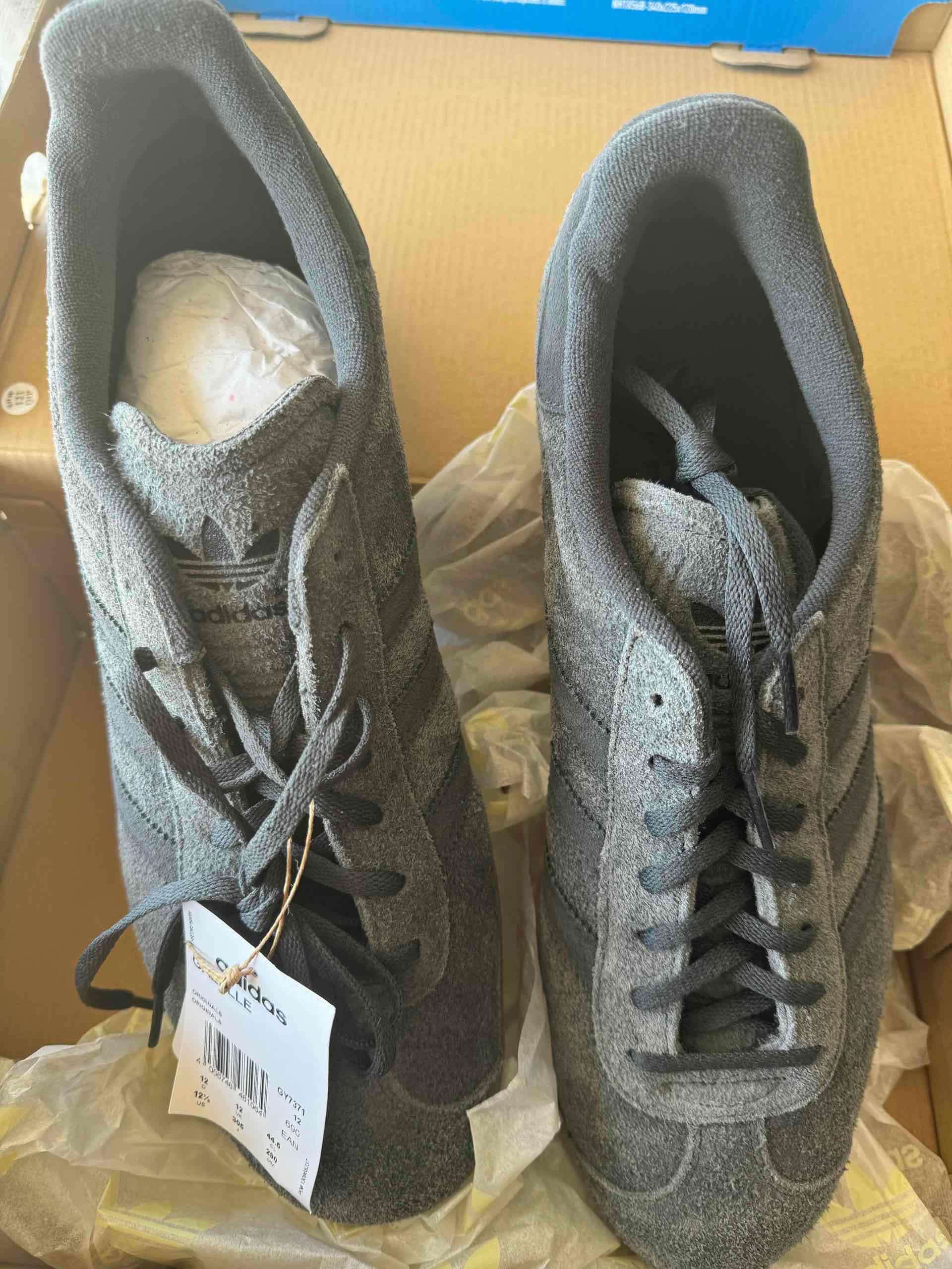 Zapatillas Adidas Gazelle Gris Talla 44.5 - miniatura 5