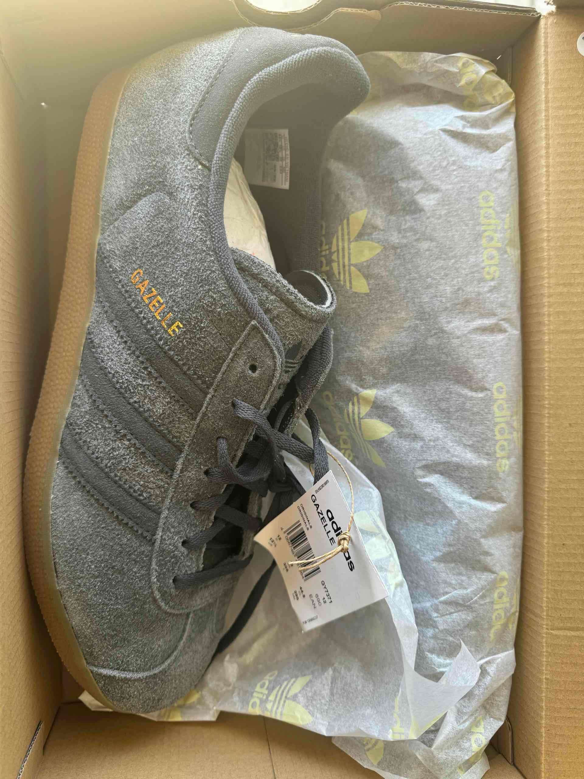 Zapatillas Adidas Gazelle Gris Talla 44.5 - miniatura 6
