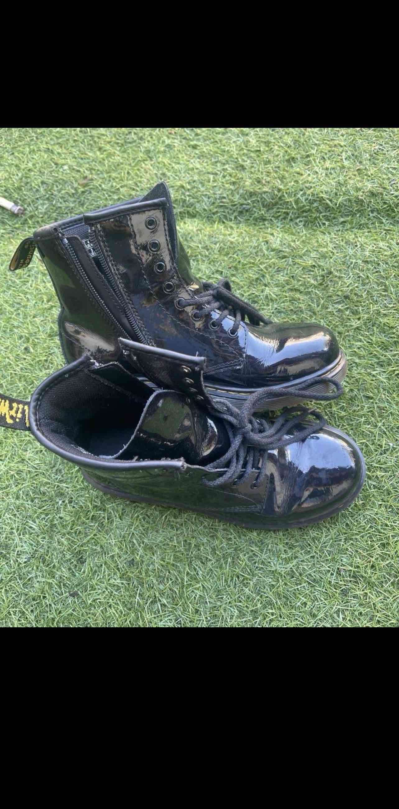 Botines negros dr. Martens - miniatura 2