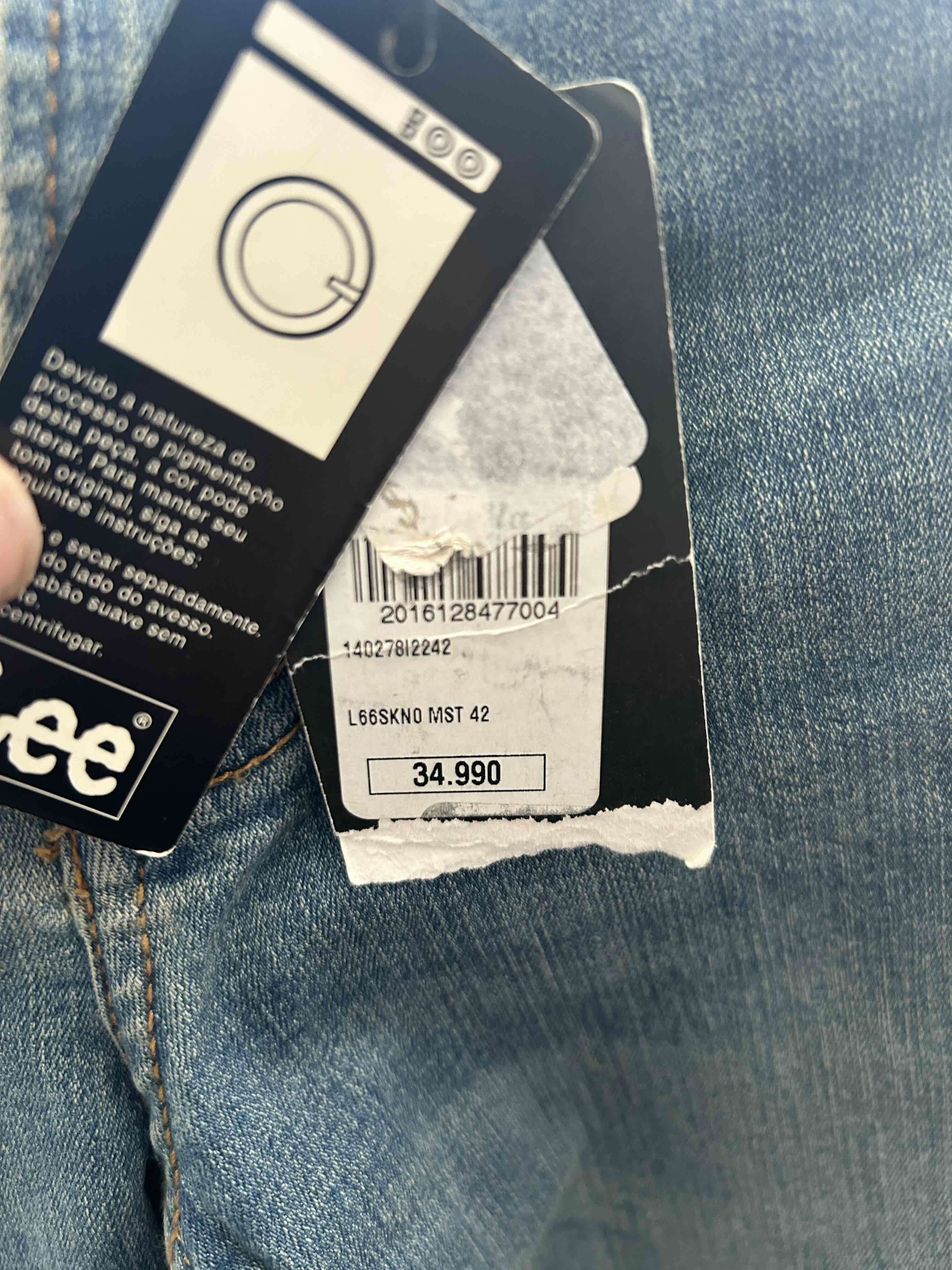 Jeans Lee Skinny Azul - miniatura 3