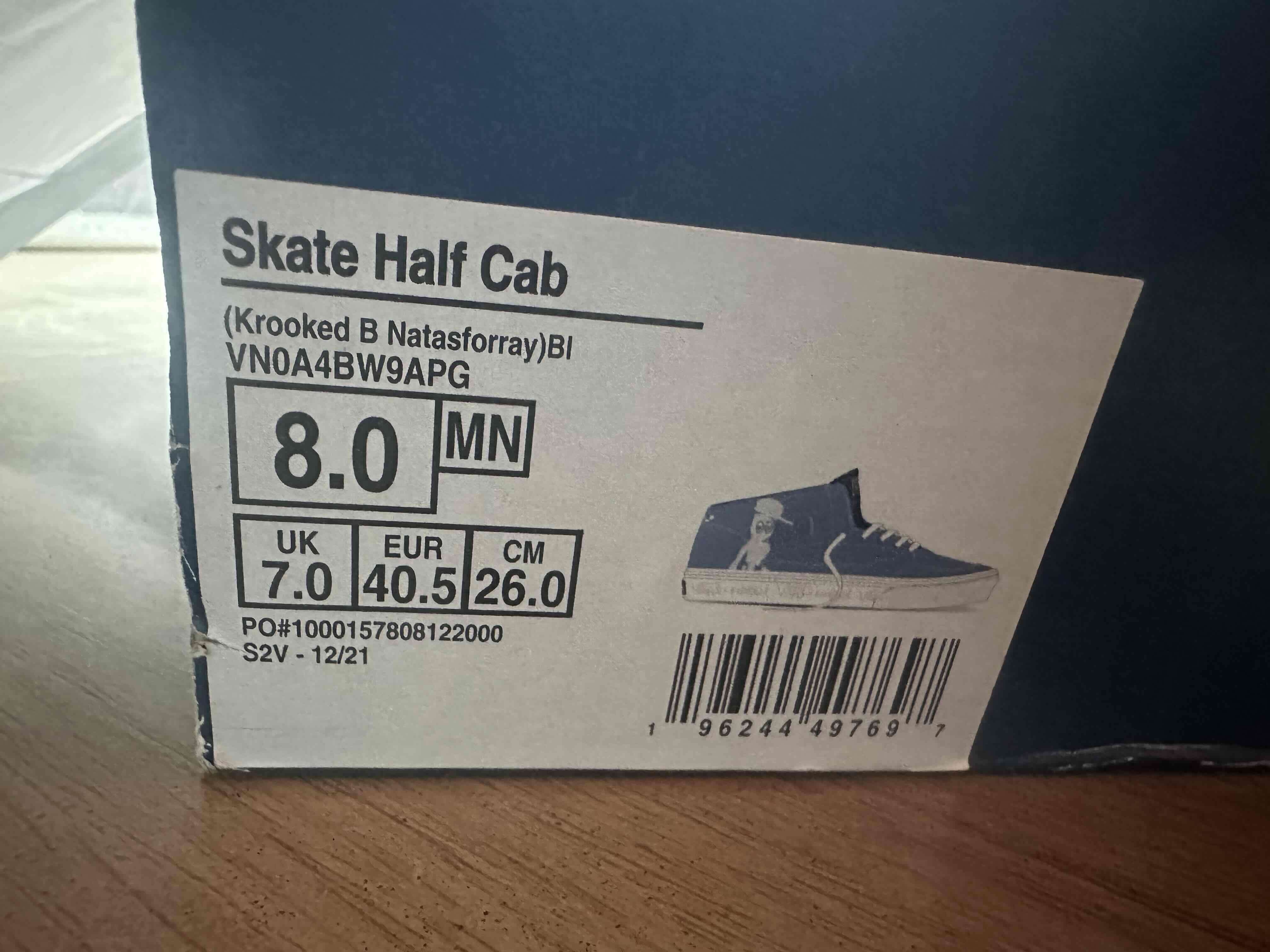 Zapatillas Skate Half Cab azul - miniatura 1