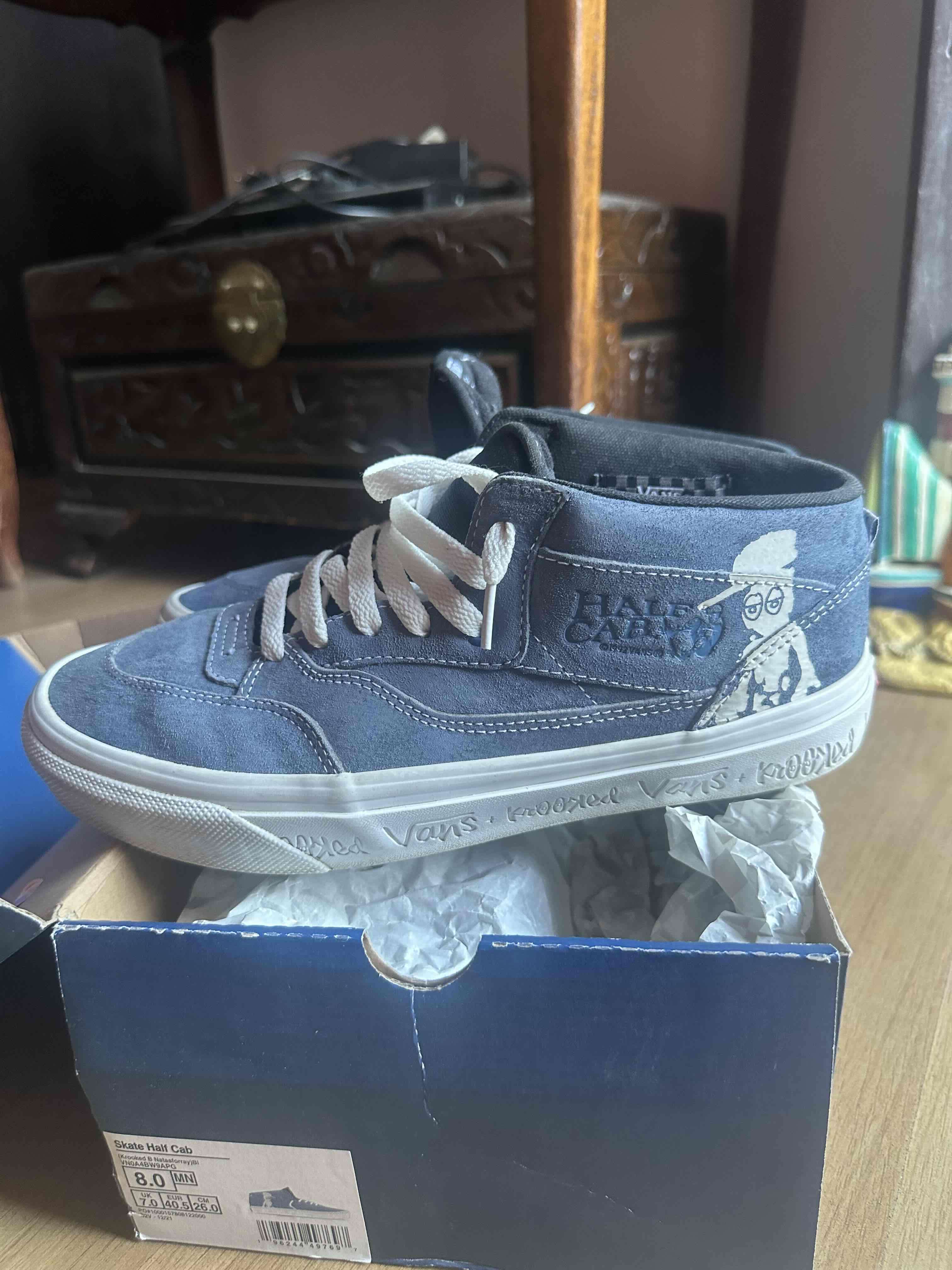 Zapatillas Skate Half Cab azul - miniatura 5