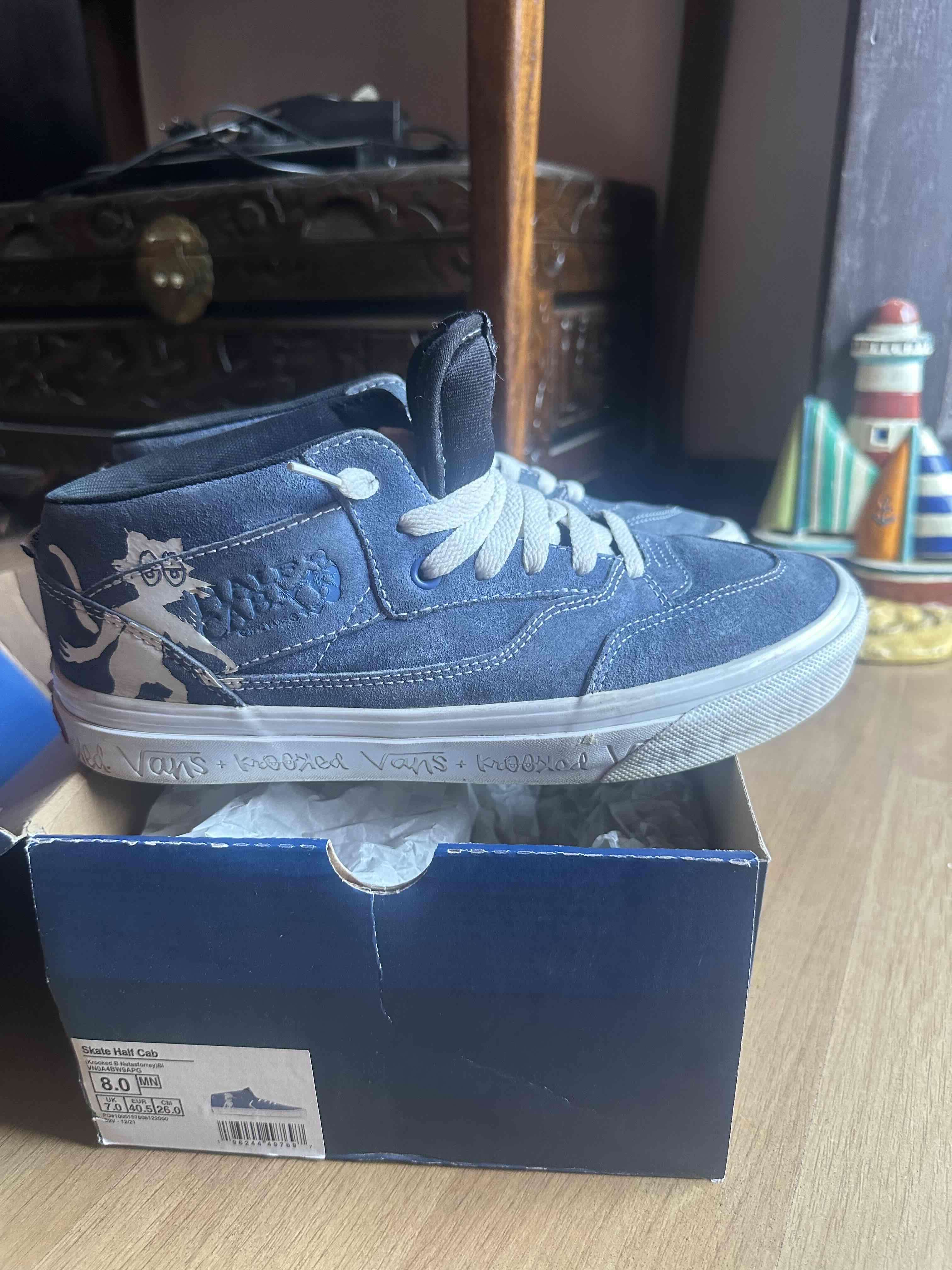 Zapatillas Skate Half Cab azul - miniatura 6