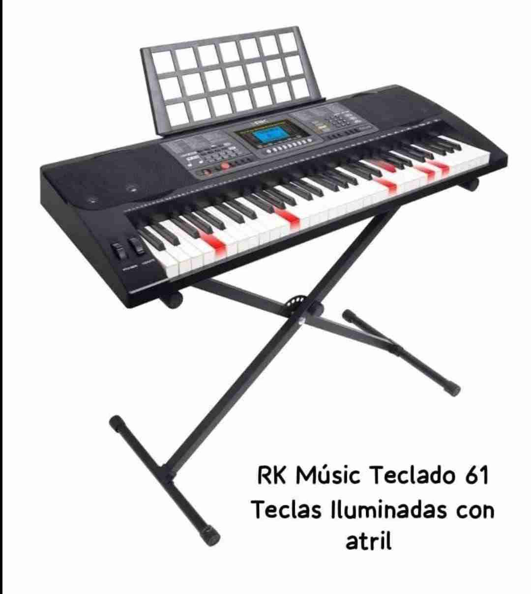 Teclado electrónico RK Music 61