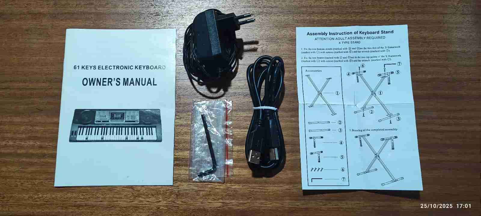 Teclado electrónico RK Music 61 - miniatura 3