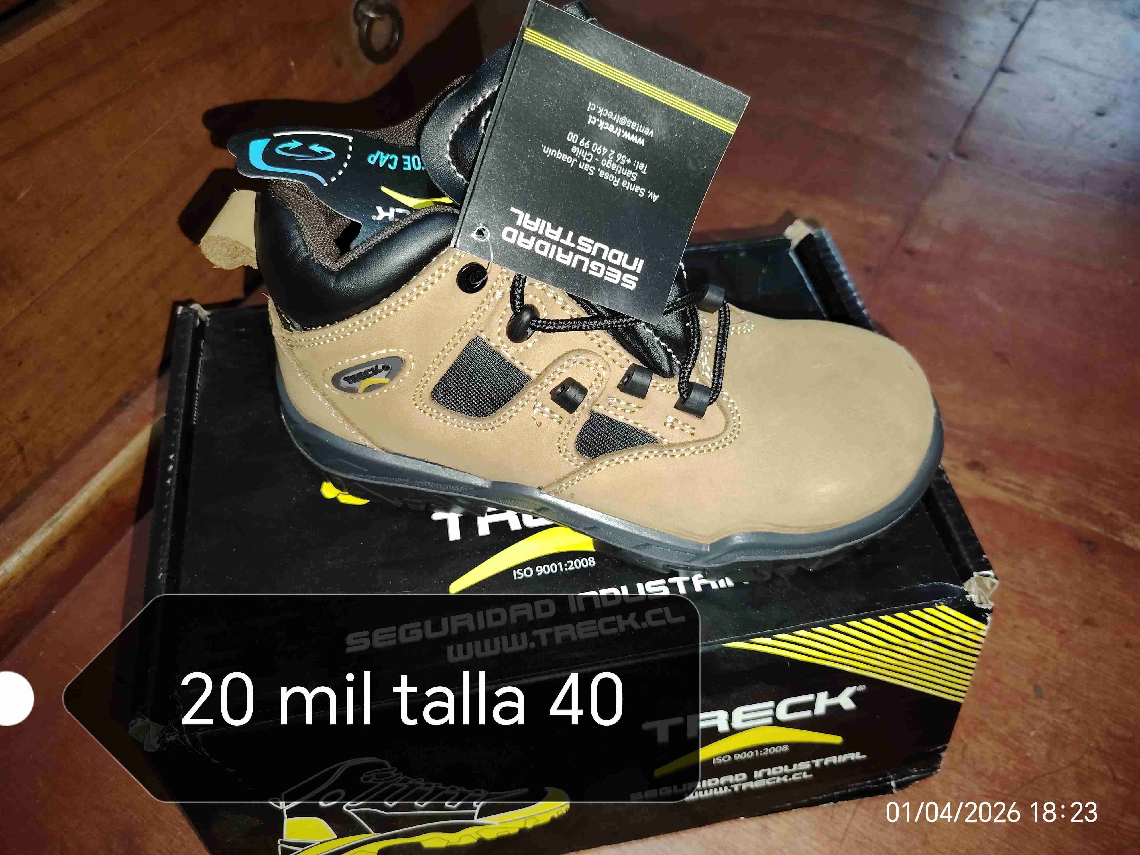 Zapatos de seguridad nuevos talla 40