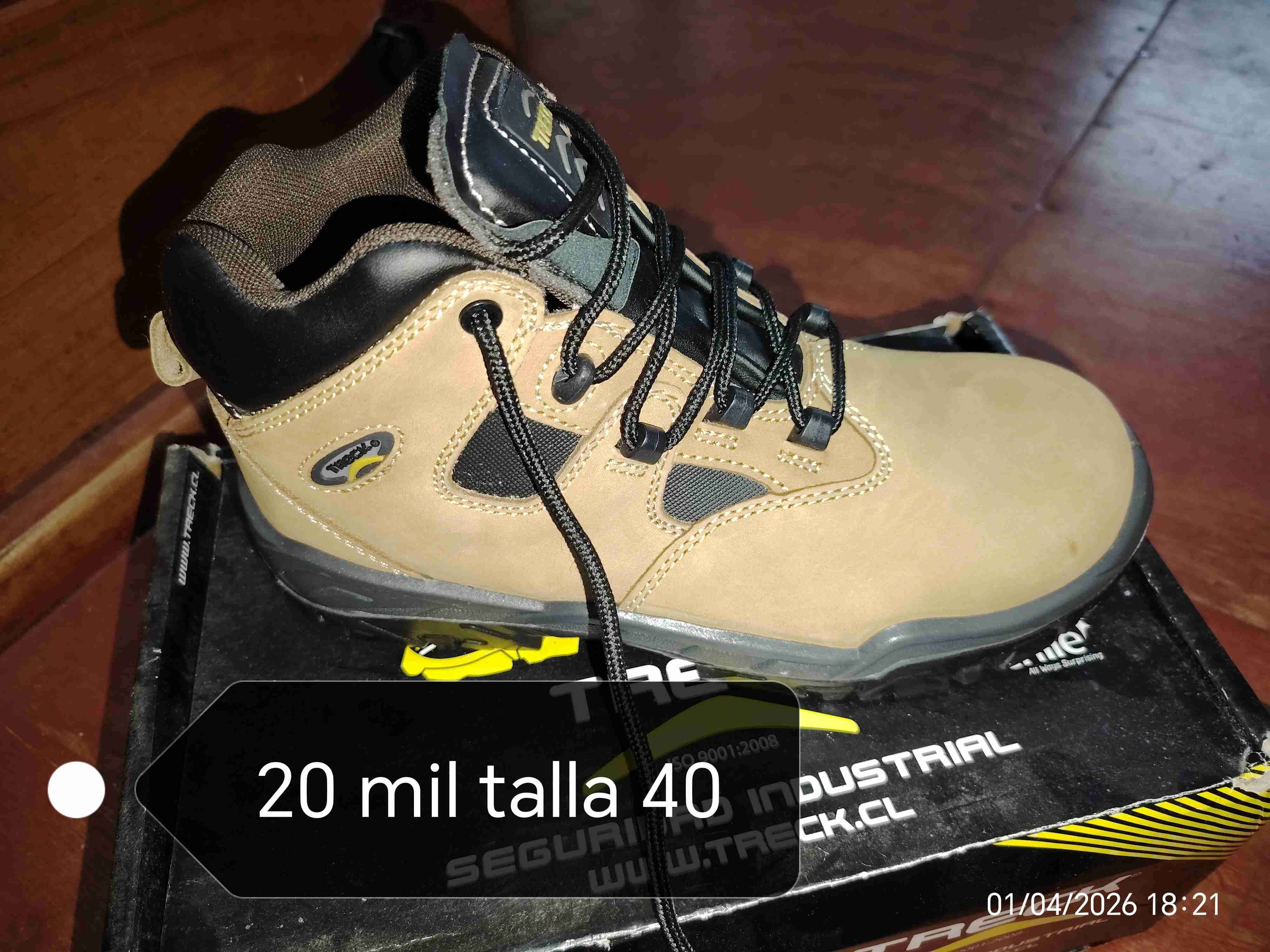 Zapatos de seguridad nuevos talla 40 - miniatura 2