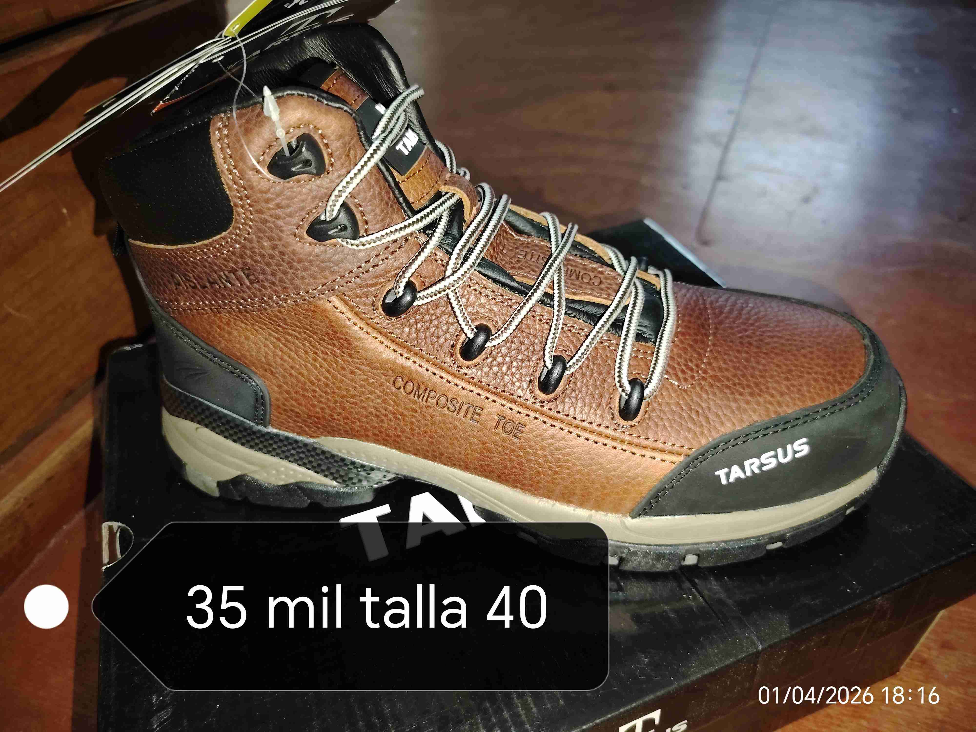 Zapatos de seguridad nuevos talla 40 - miniatura 4