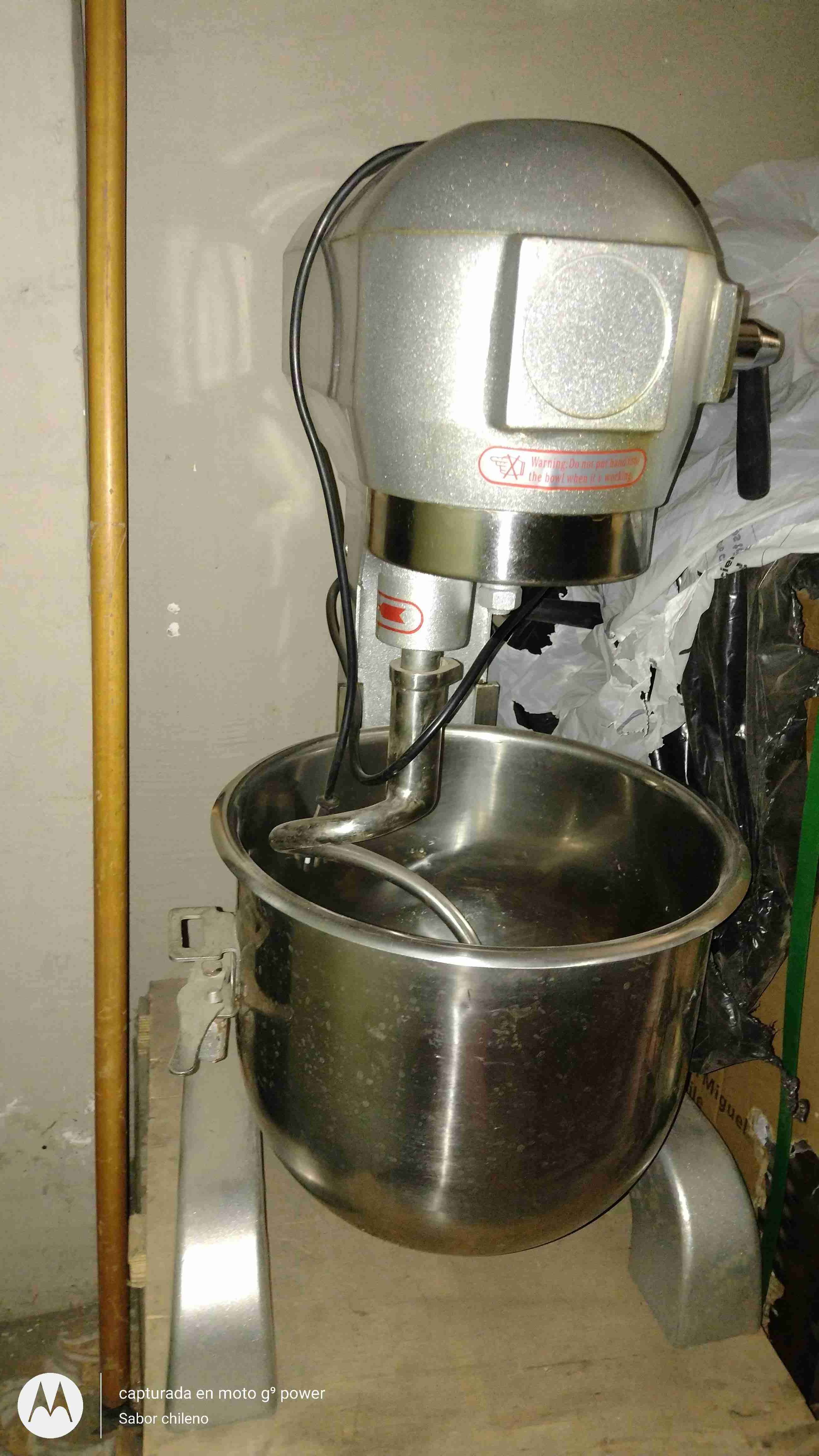 Batidora industrial de acero - 2