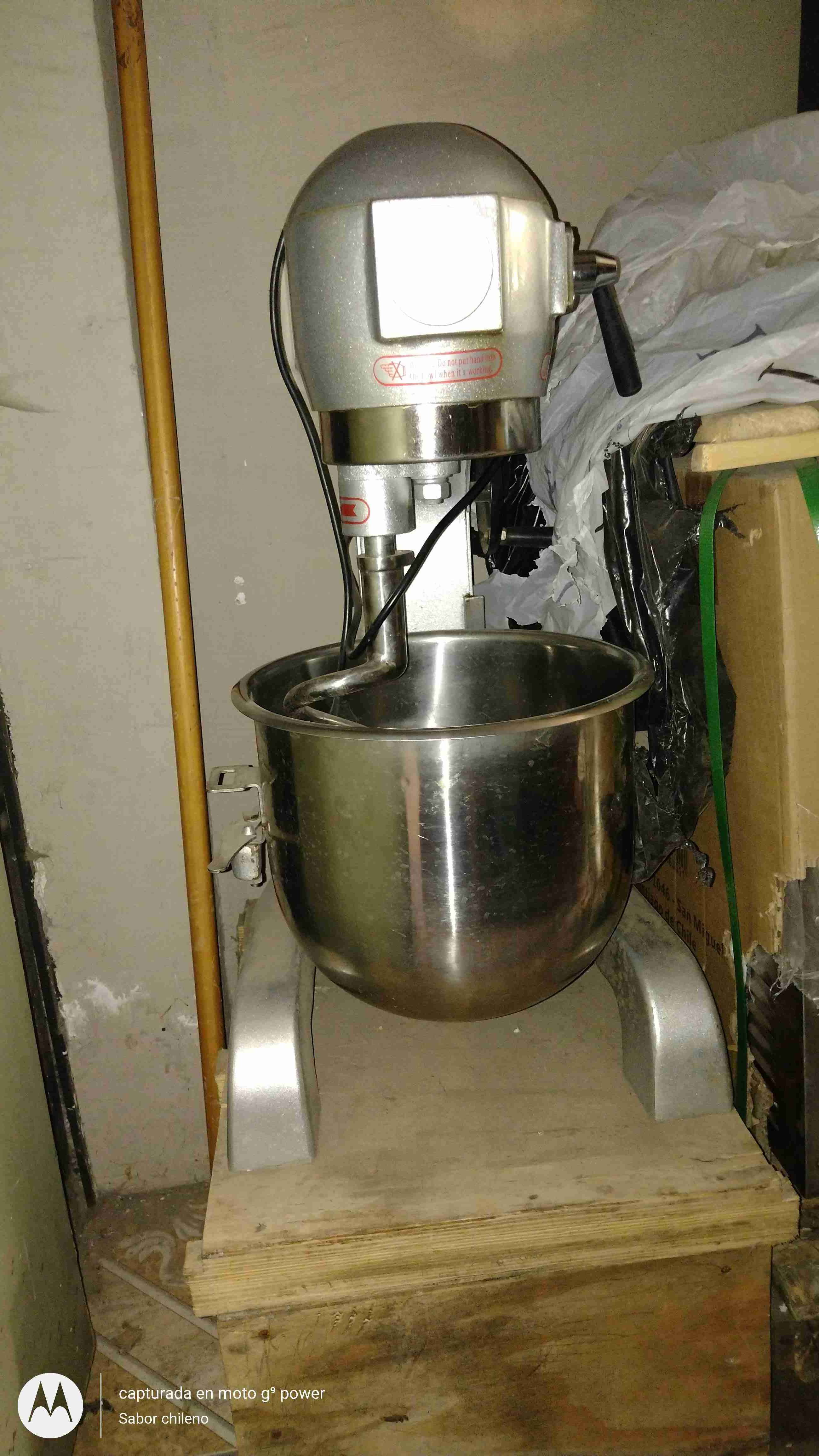 Batidora industrial de acero - 3