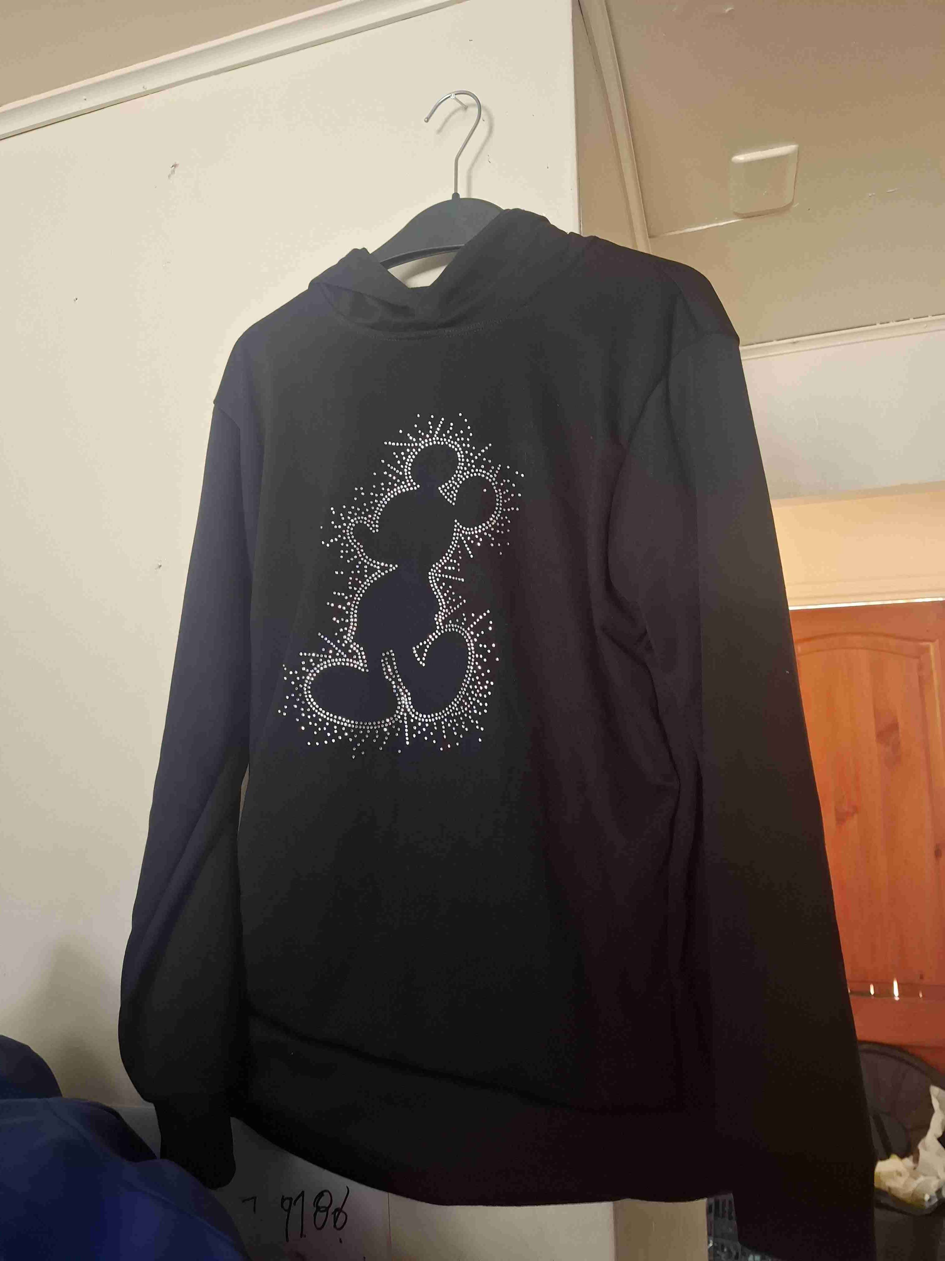 Polerón negro Stitch - miniatura 6