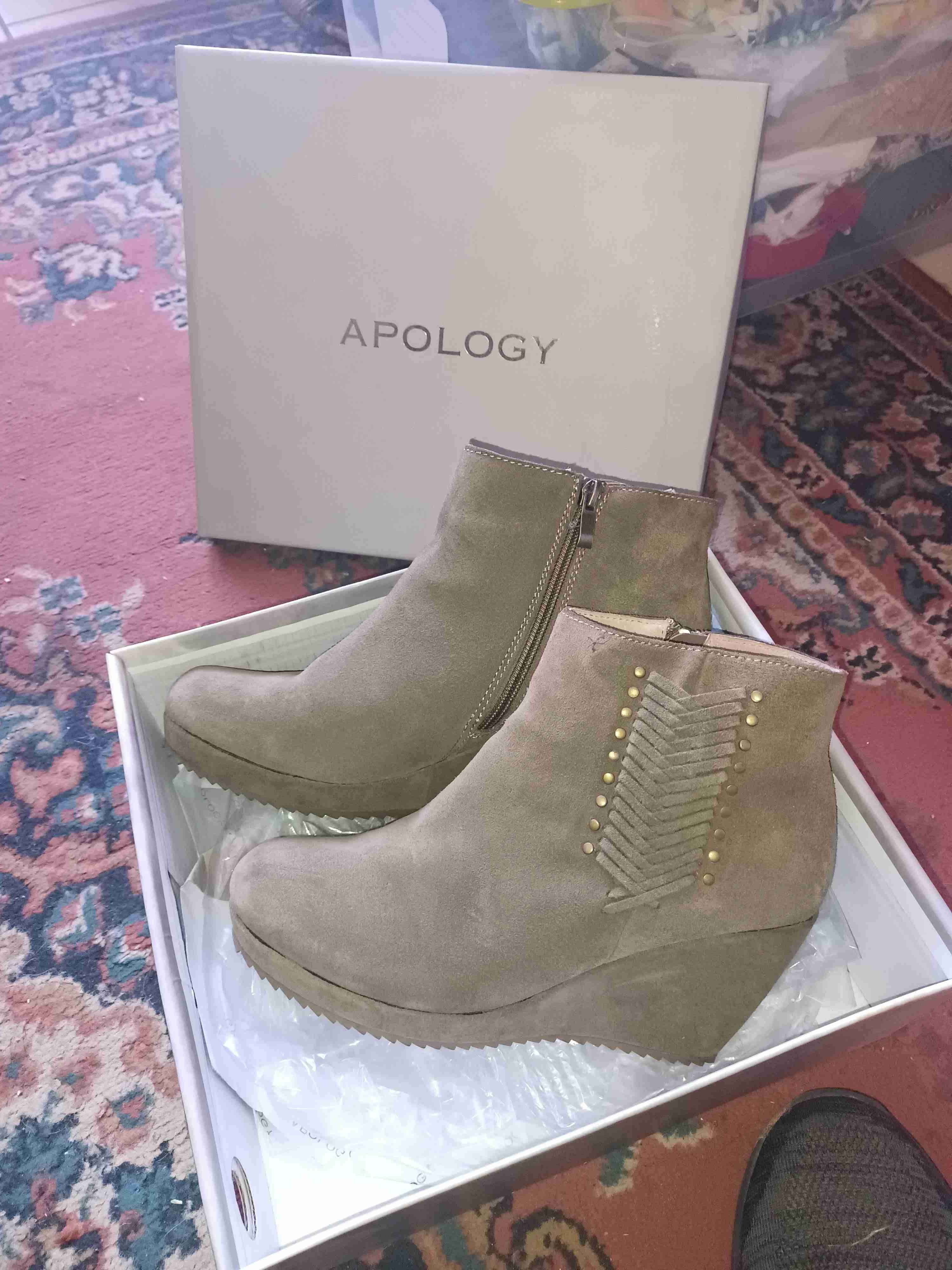 Botines de gamuza Apology