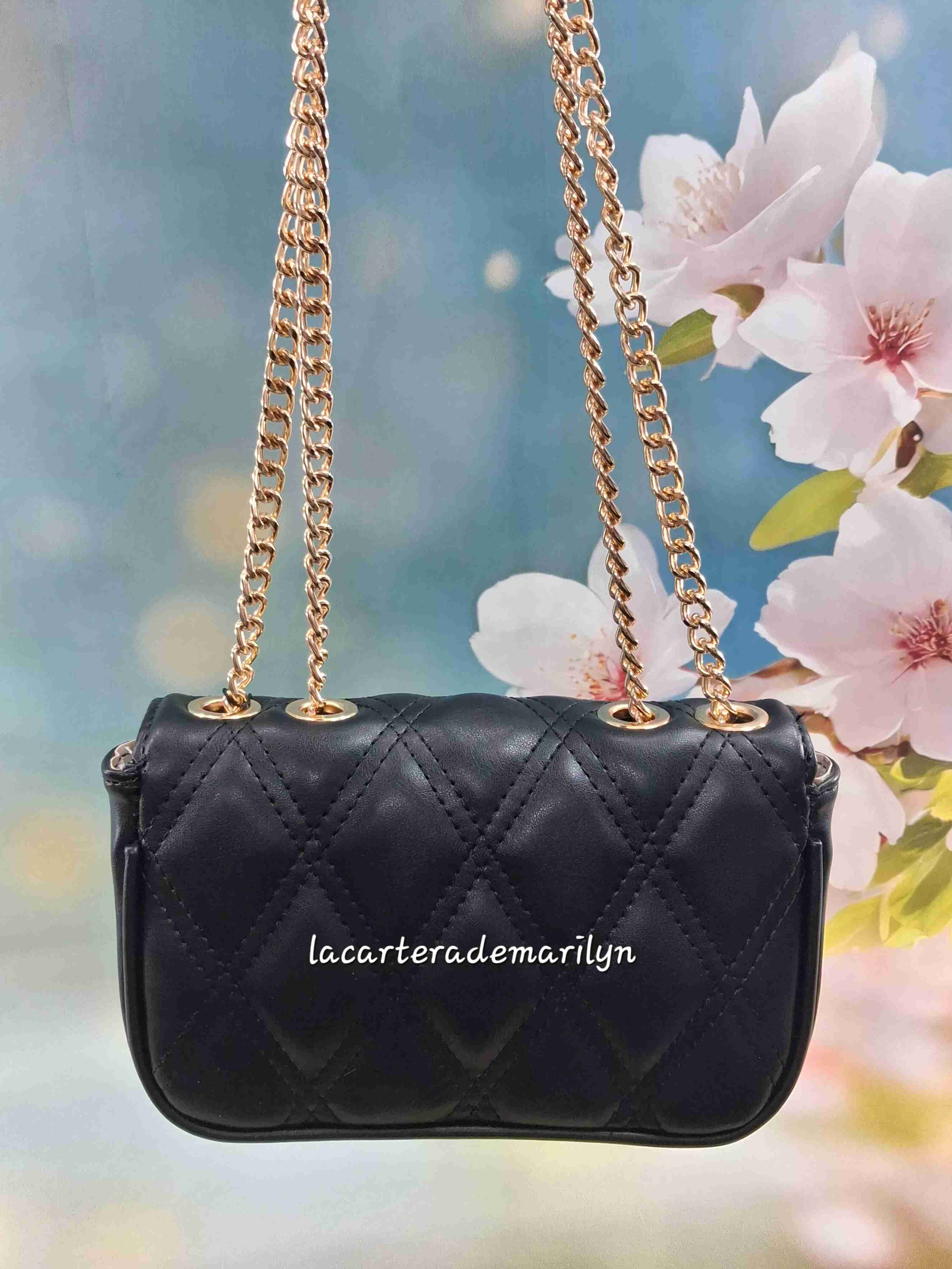 Cartera crossbody Guess negra pequeña - miniatura 2
