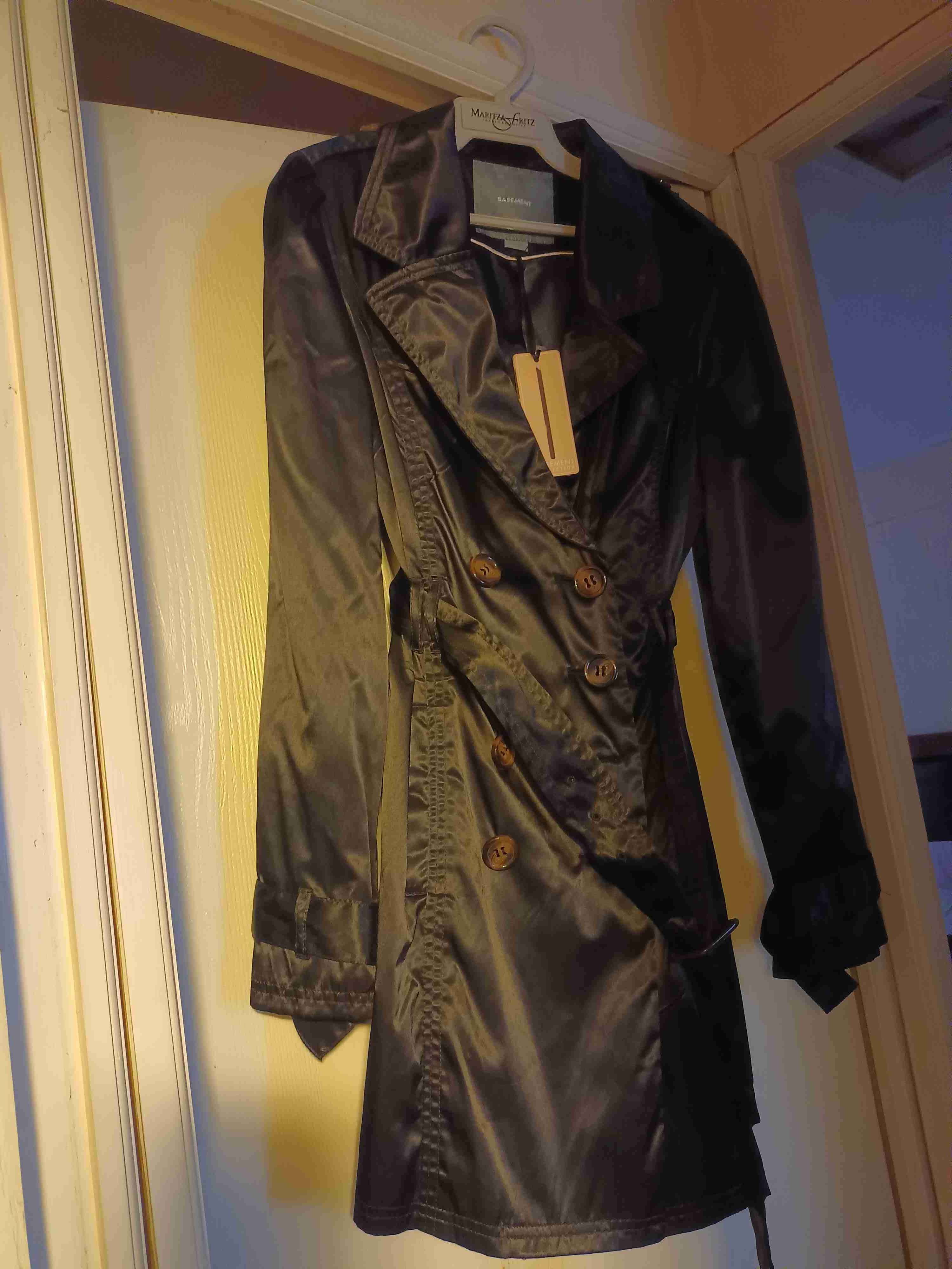 Trench negro Basement nuevo - miniatura 2