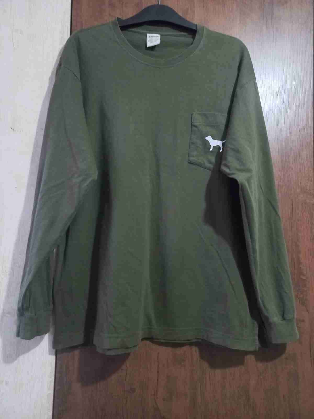 Polera pink manga larga