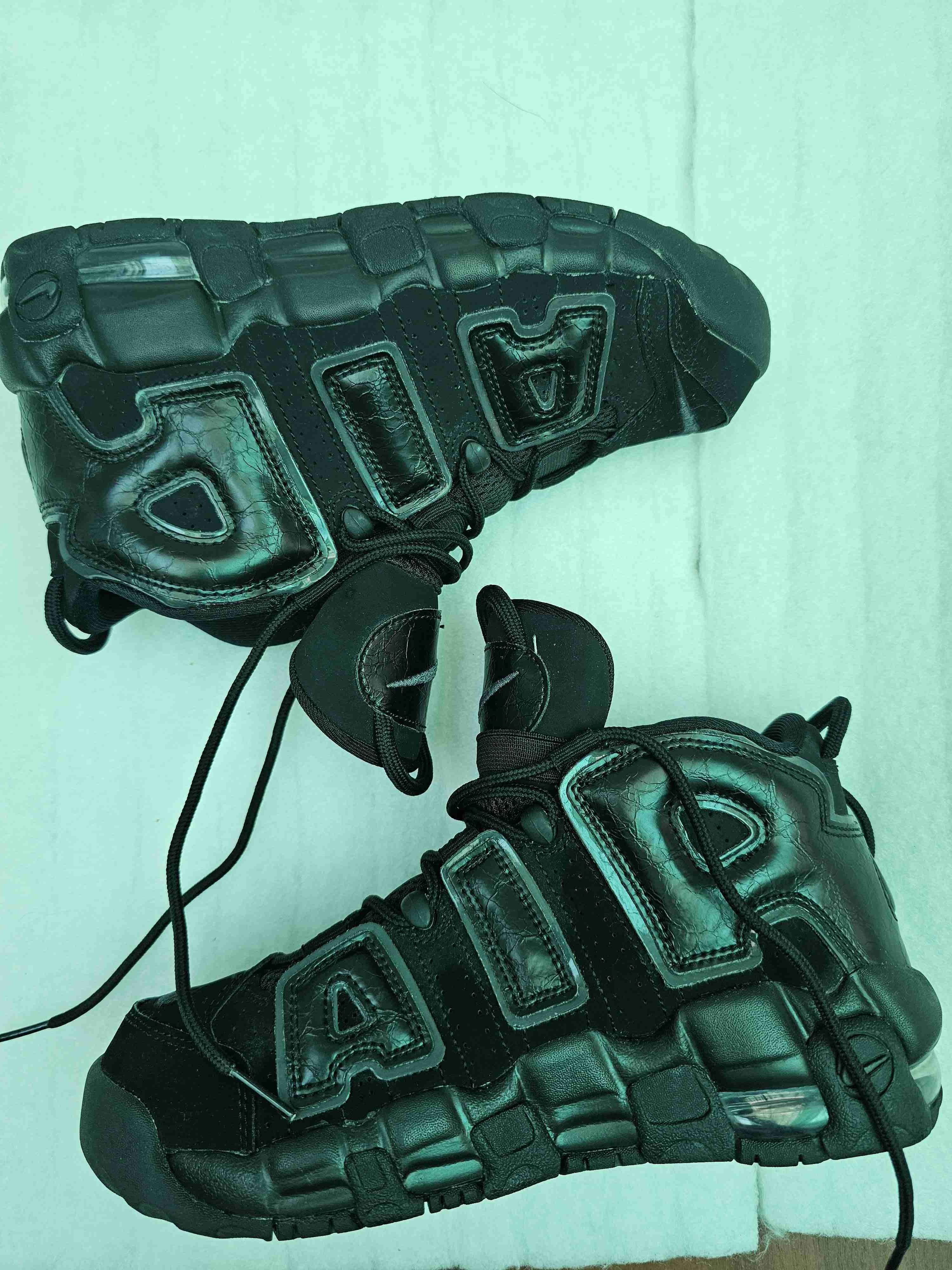 ZAPATILLAS NIKE AIR MORE UPTEMPO KI BP TRIPLE BLAC