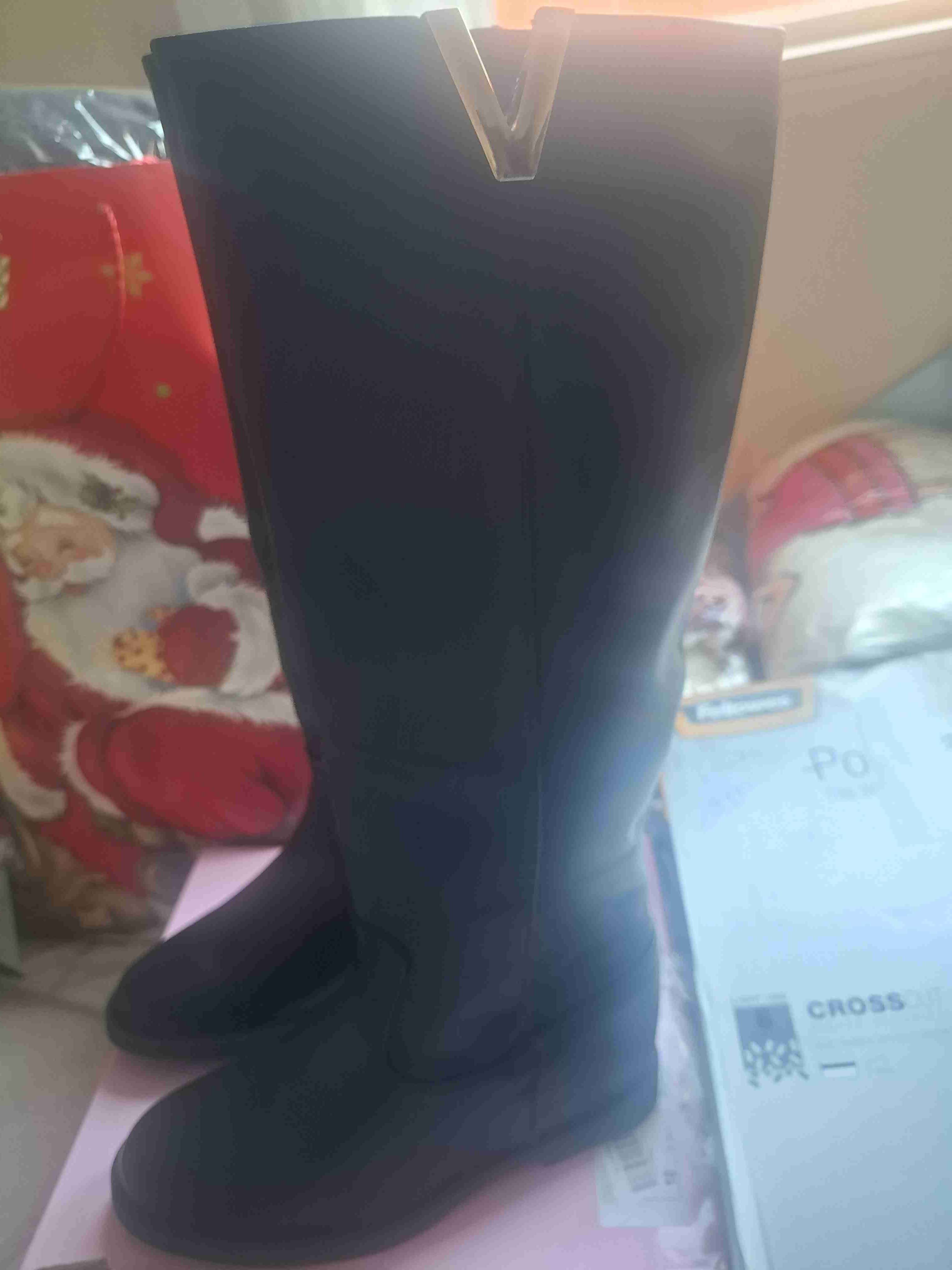 Botas negras altas con adorno - miniatura 4