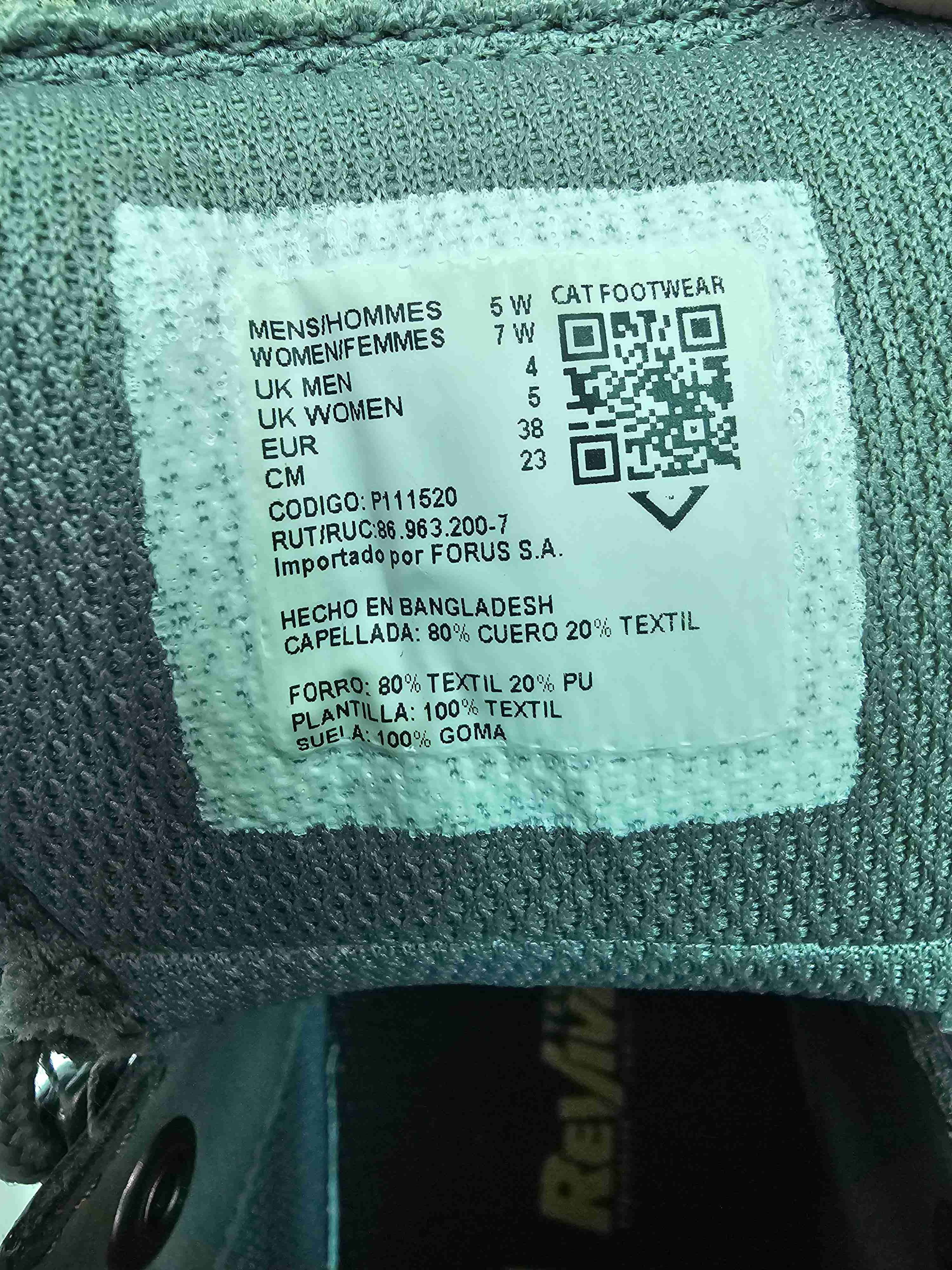 Botin Colorado Hardwear Gris Caterpilllar - miniatura 5