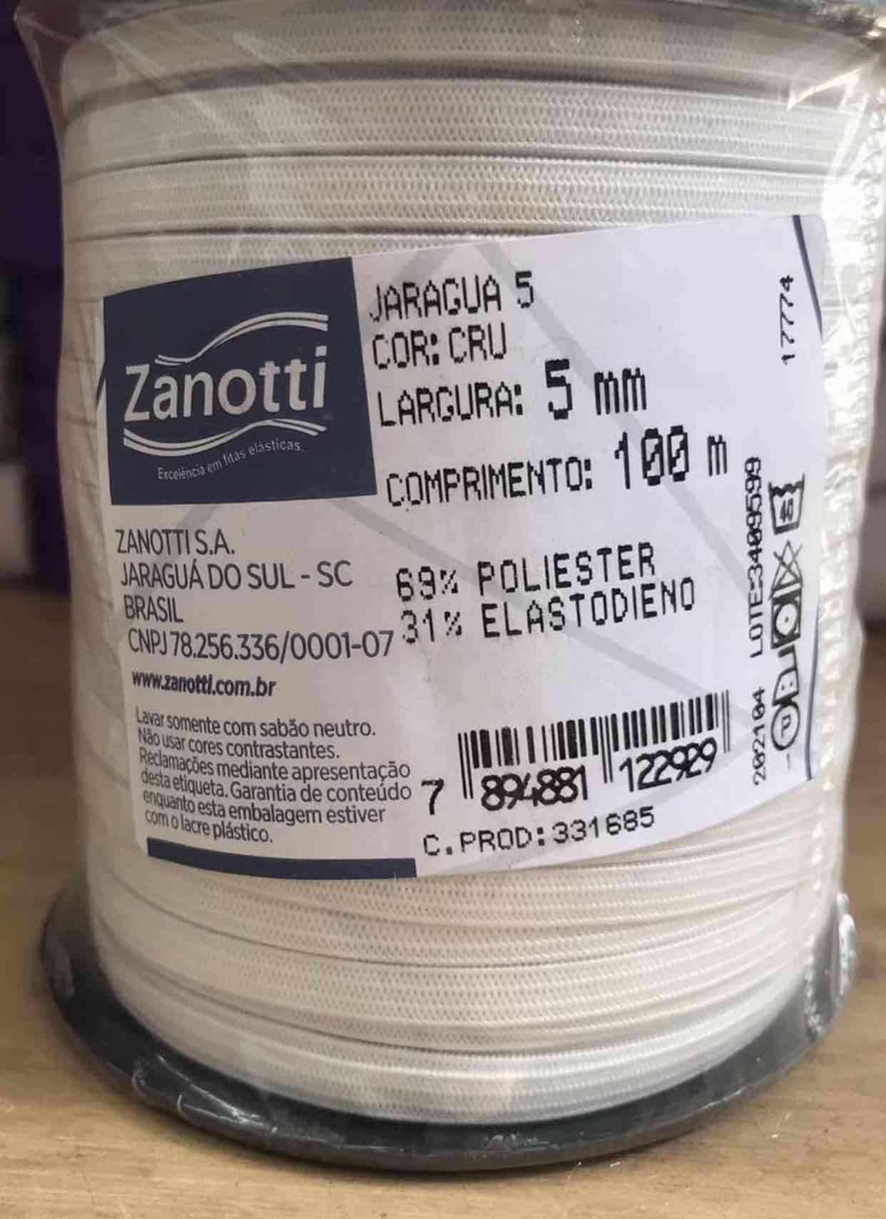 Elástico Zanotti 5 mm 100 m