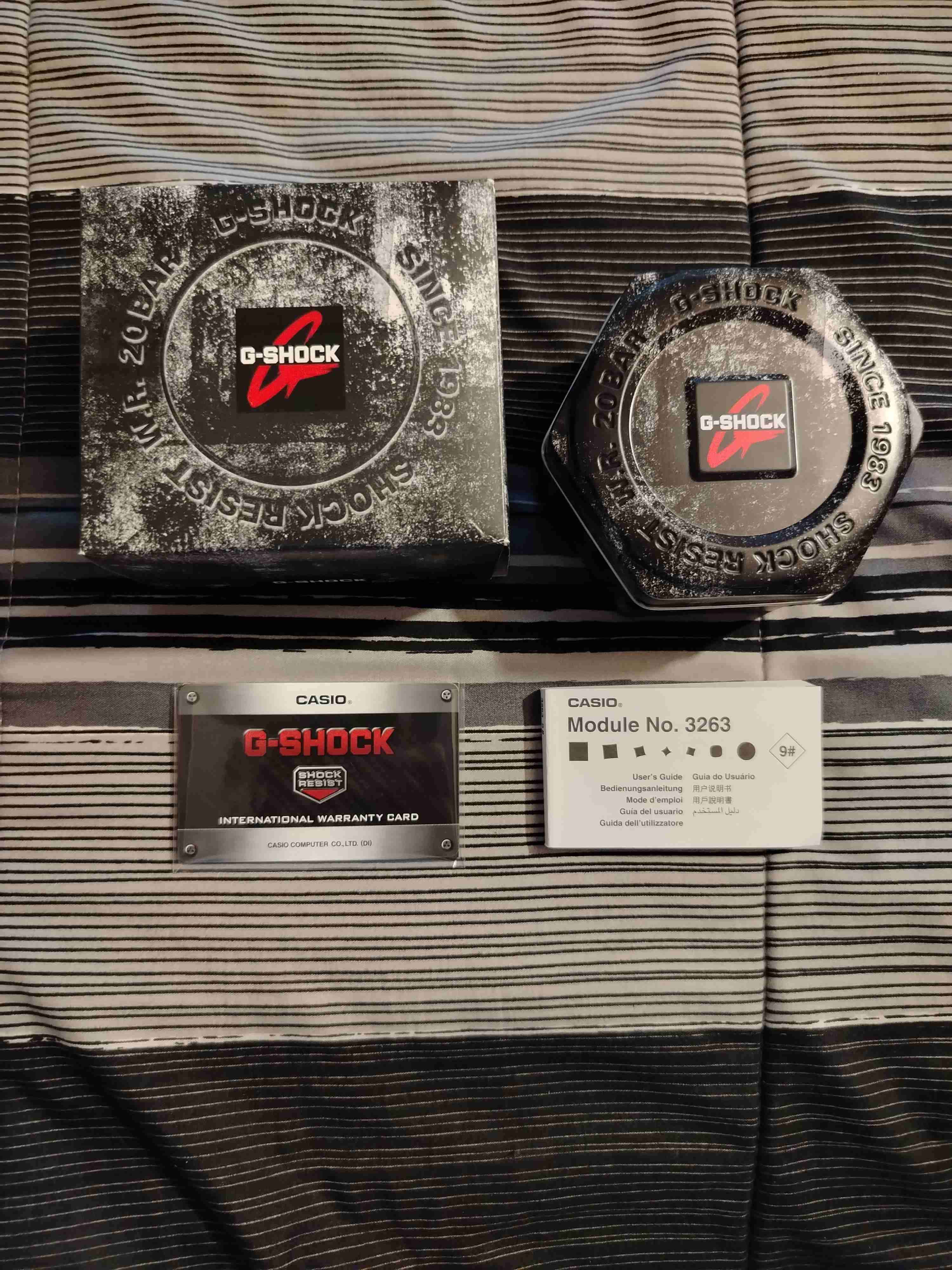 Reloj Casio G-Shock gd-100 en caja