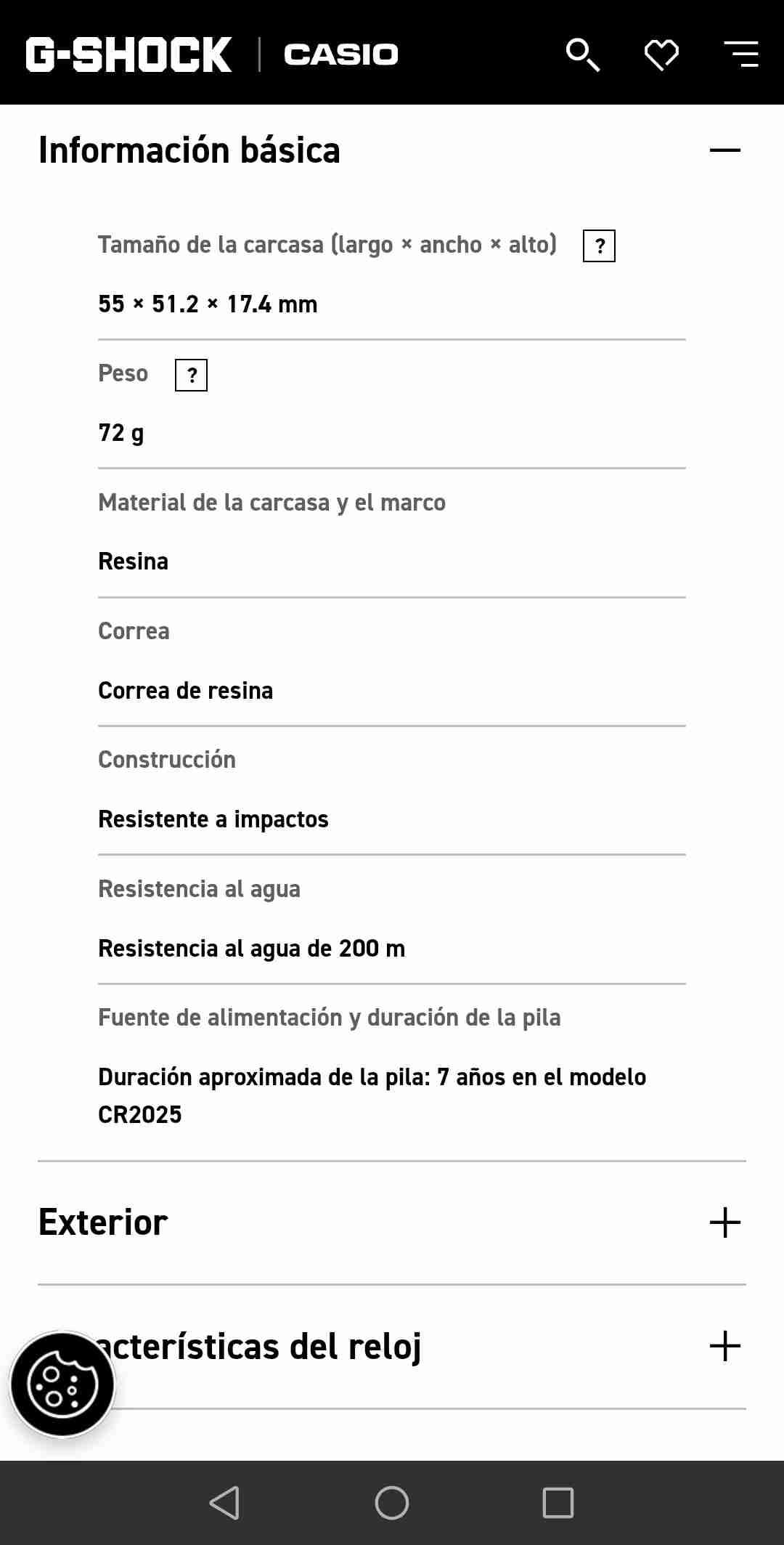 Reloj Casio G-Shock gd-100 en caja - 4