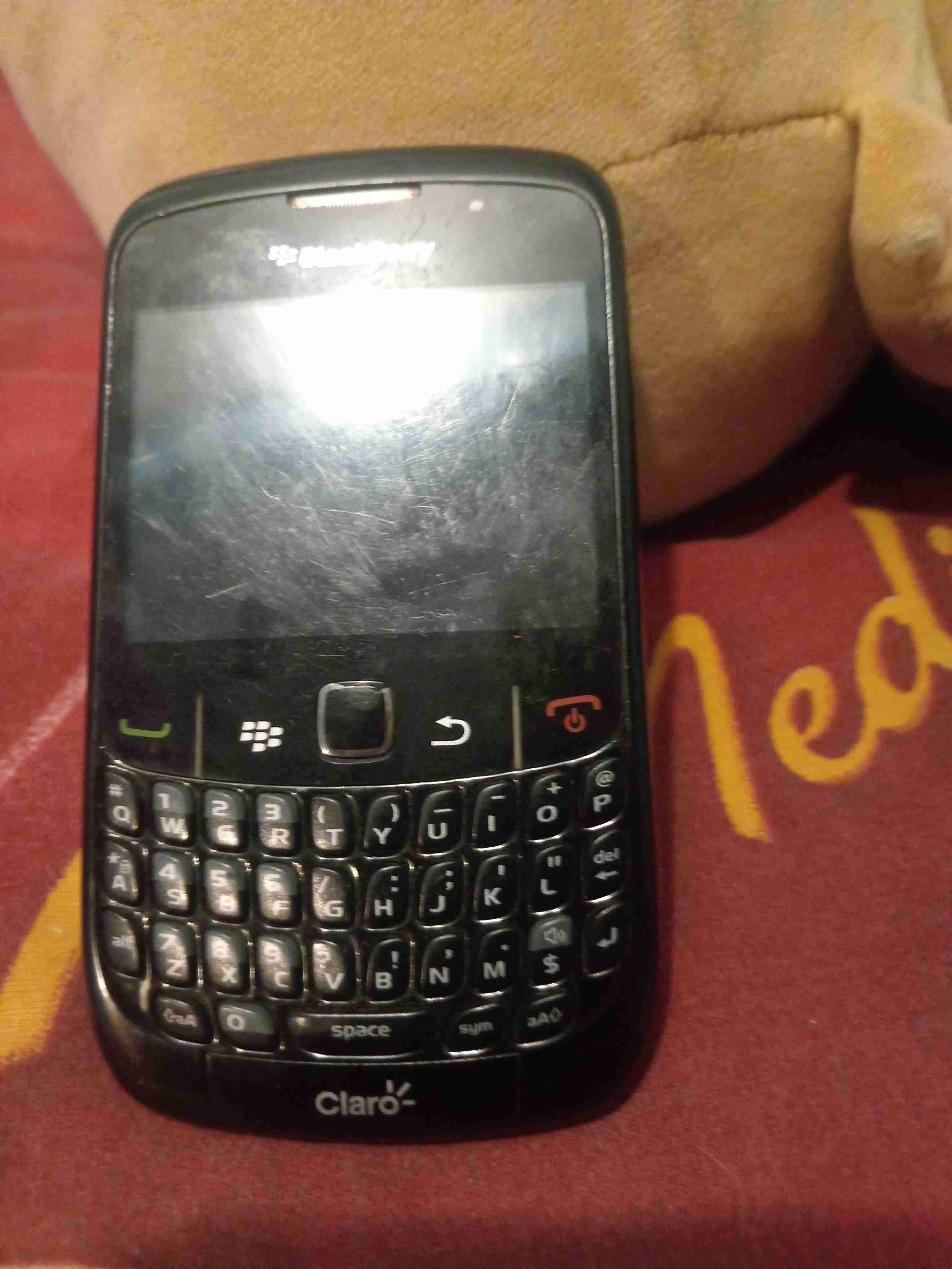 Teléfono BlackBerry usado