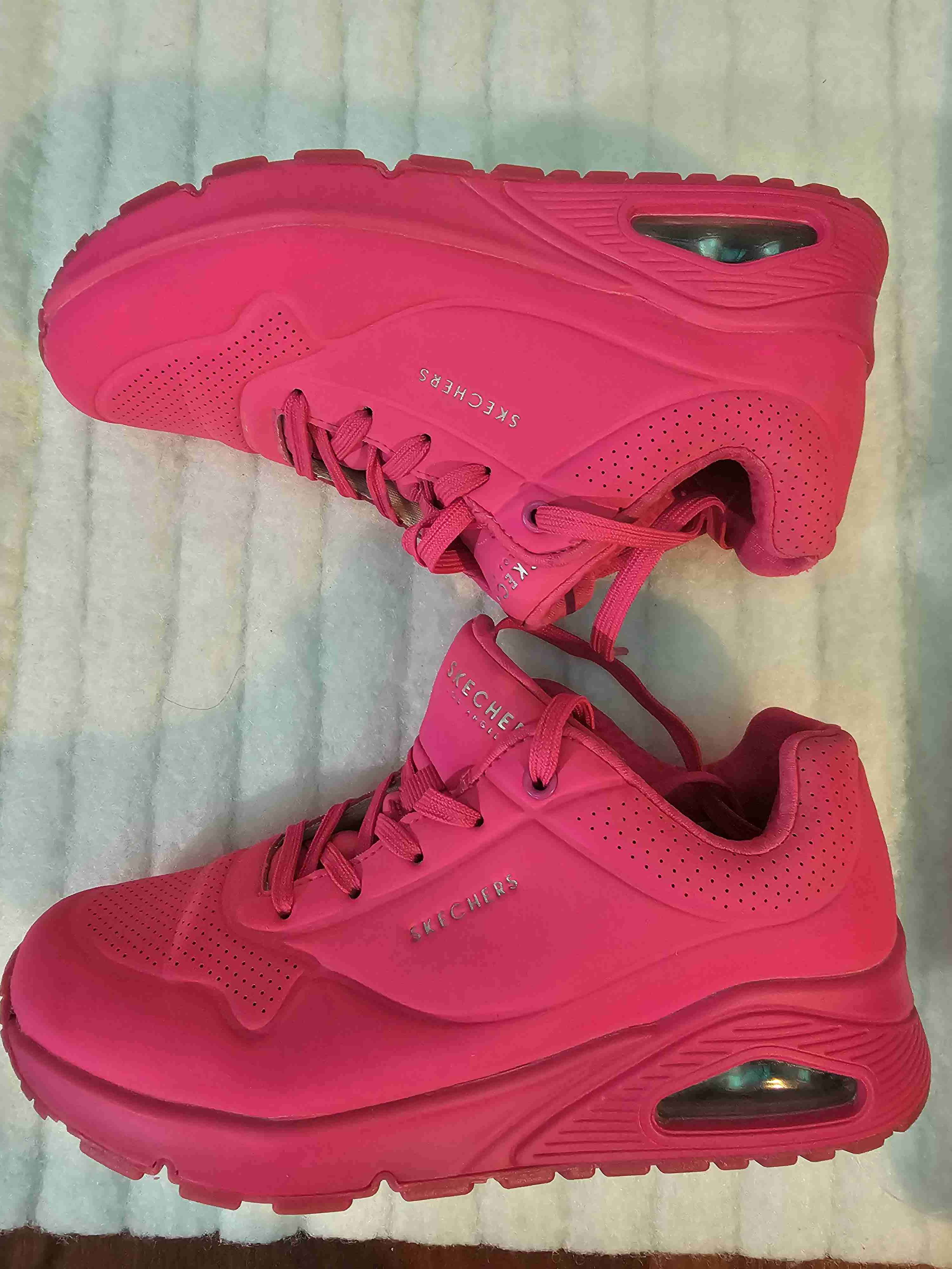 Skechers Uno Night Shades rosa neon - miniatura 3