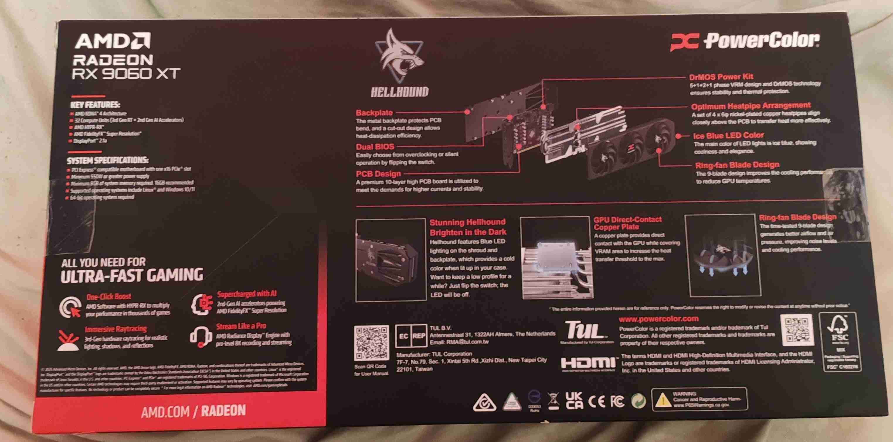 Tarjeta gráfica  RX 9060 XT 16GB - miniatura 2