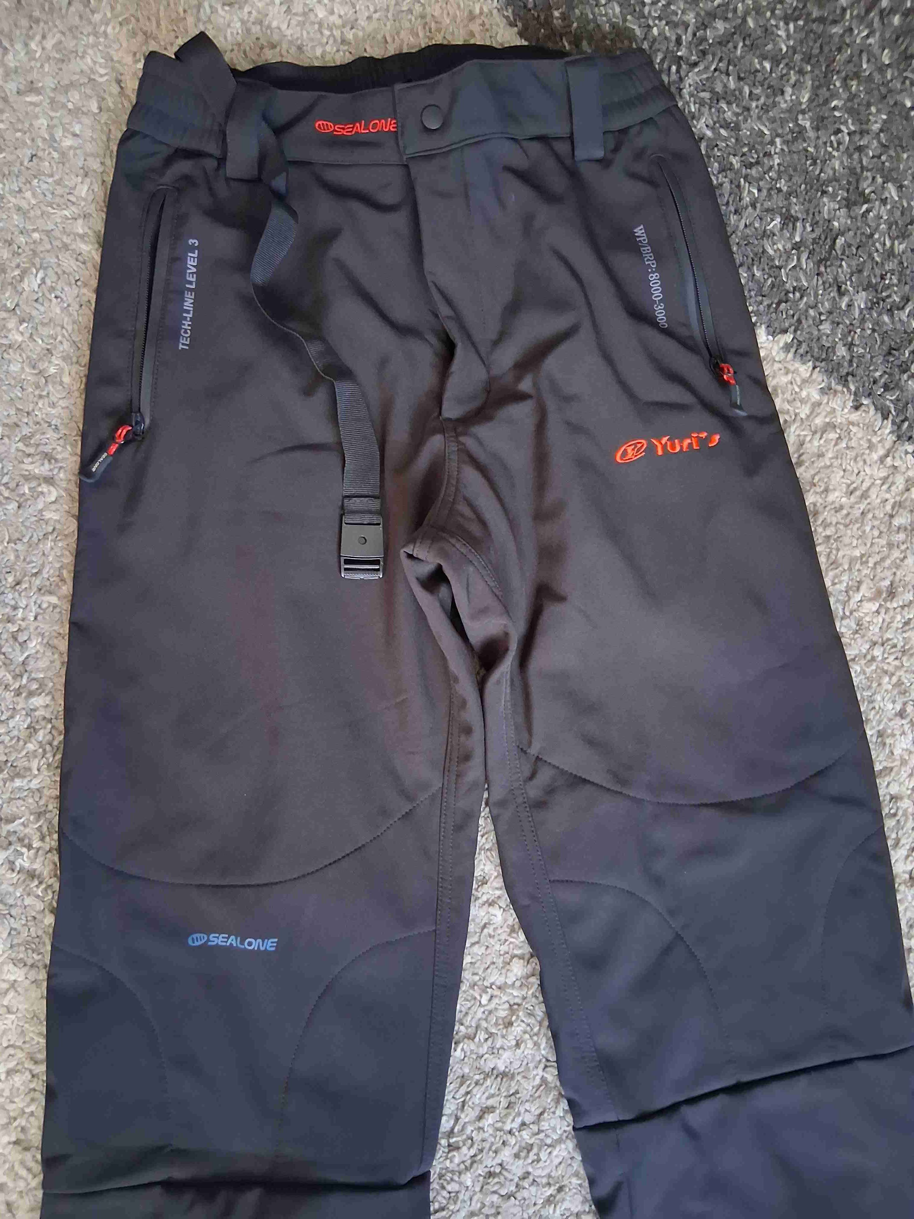 Pantalón técnico negro impermeable - miniatura 2