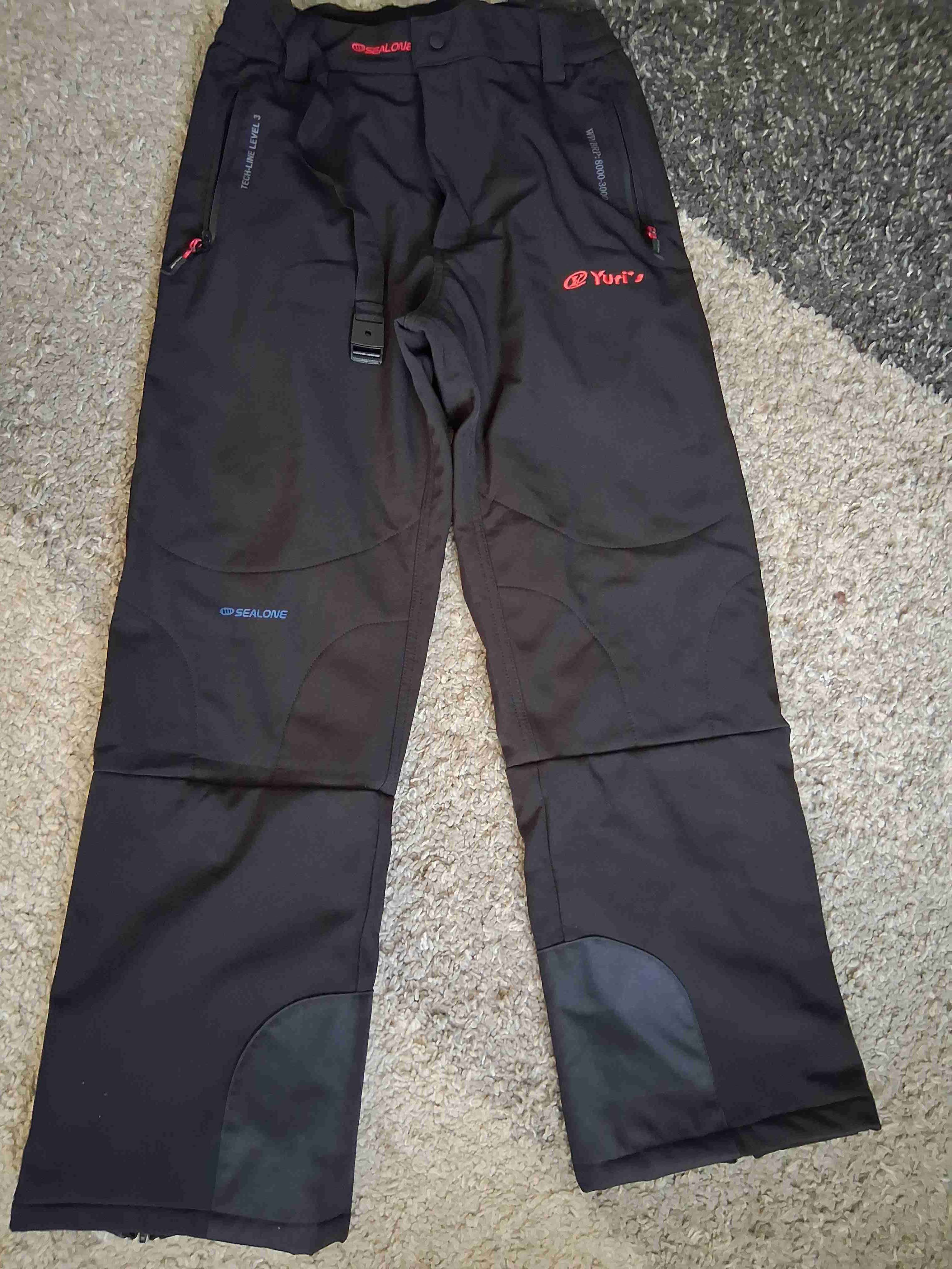 Pantalón técnico negro impermeable - miniatura 3