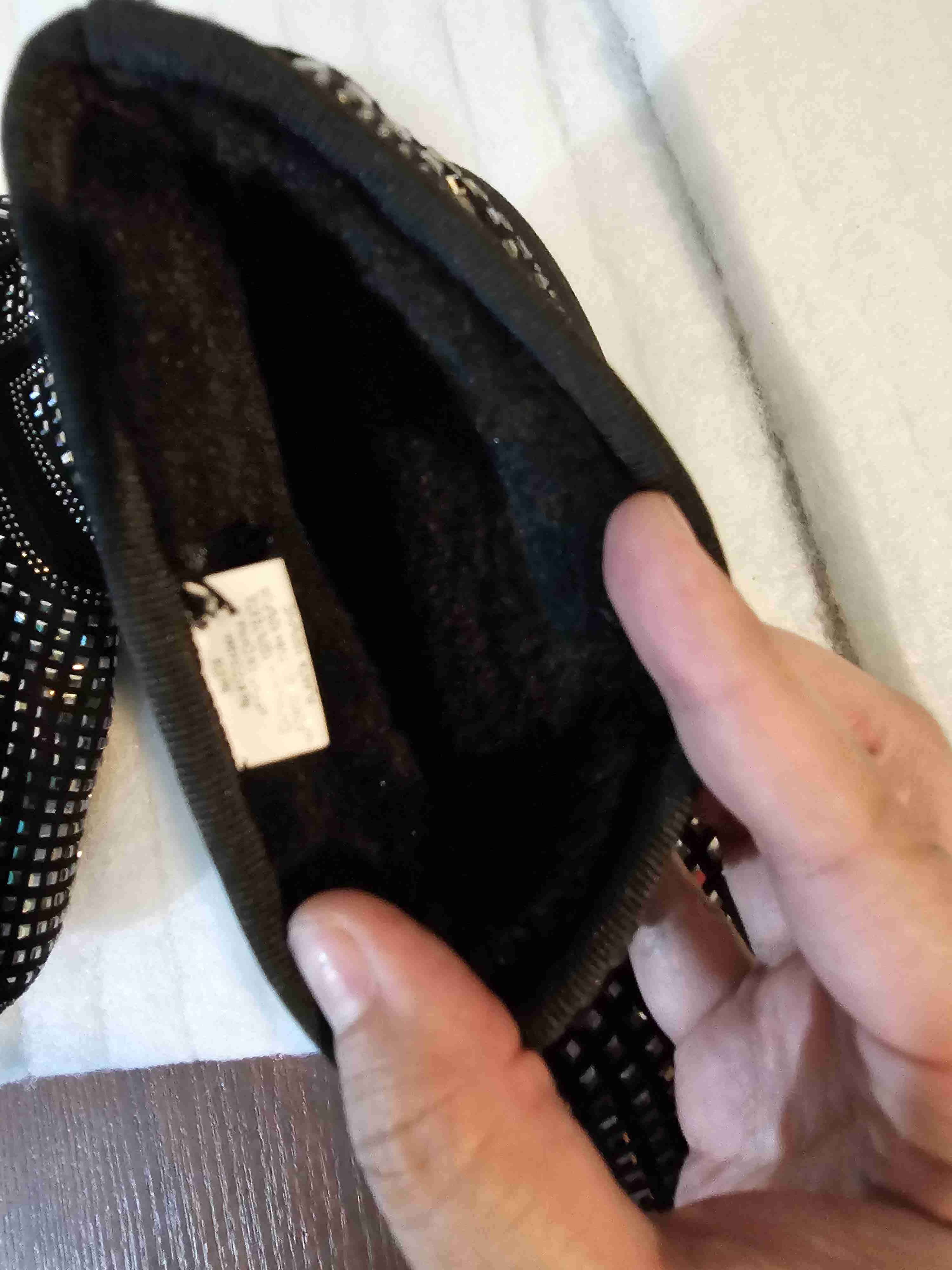 Botines negros con tachas brillantes tricot - miniatura 4