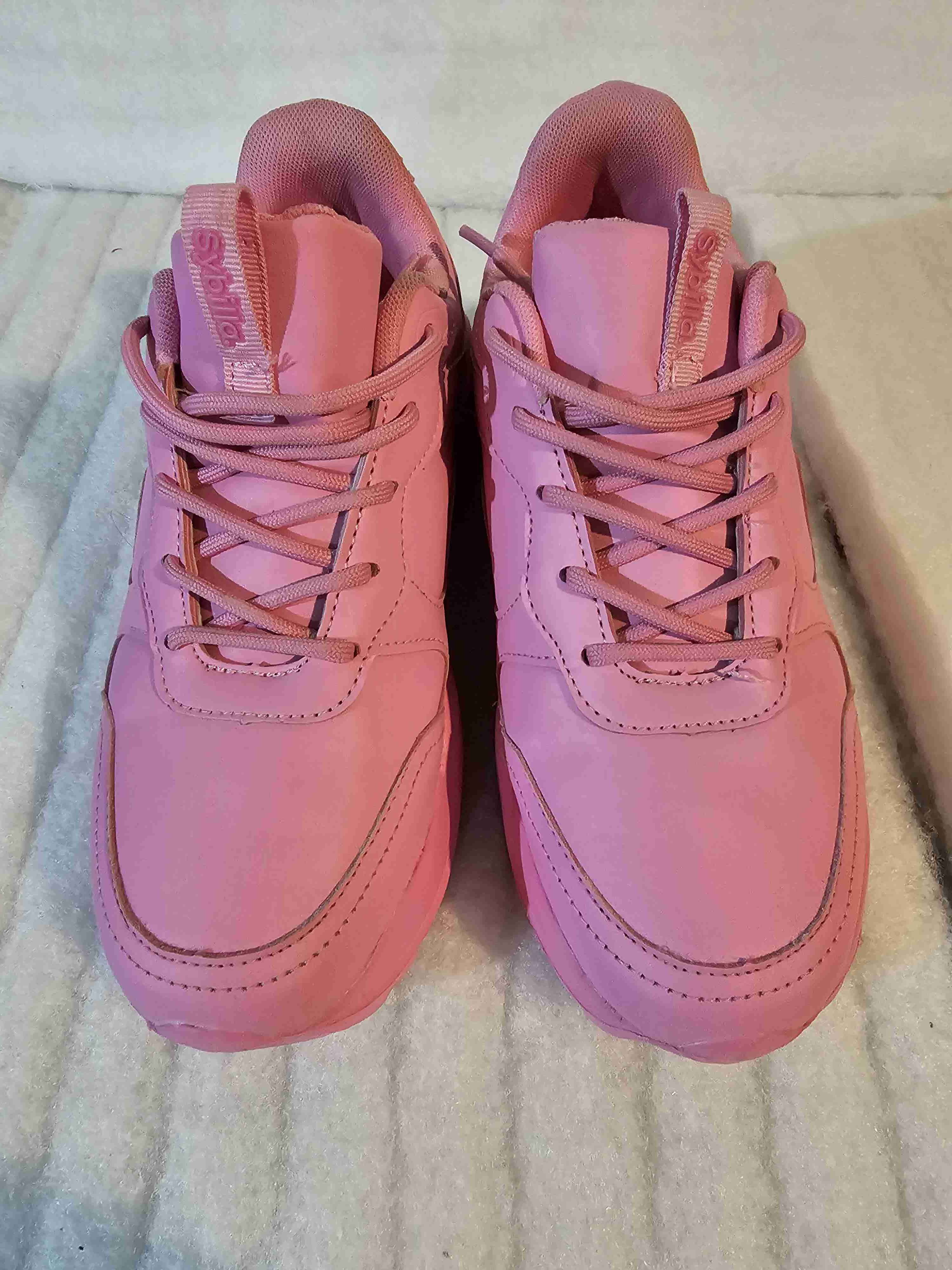 Zapatillas sybilla rosadas