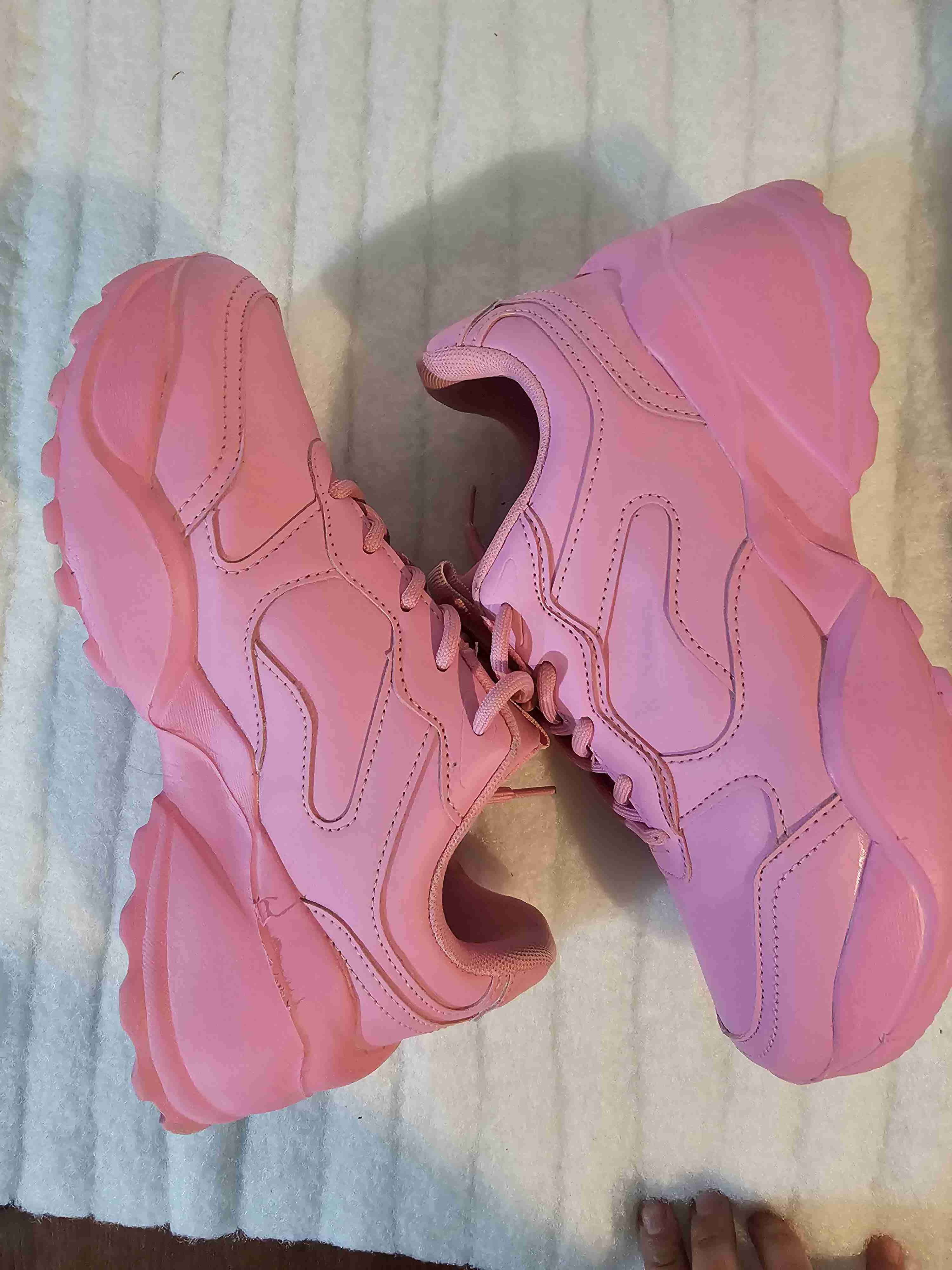 Zapatillas sybilla rosadas - miniatura 4