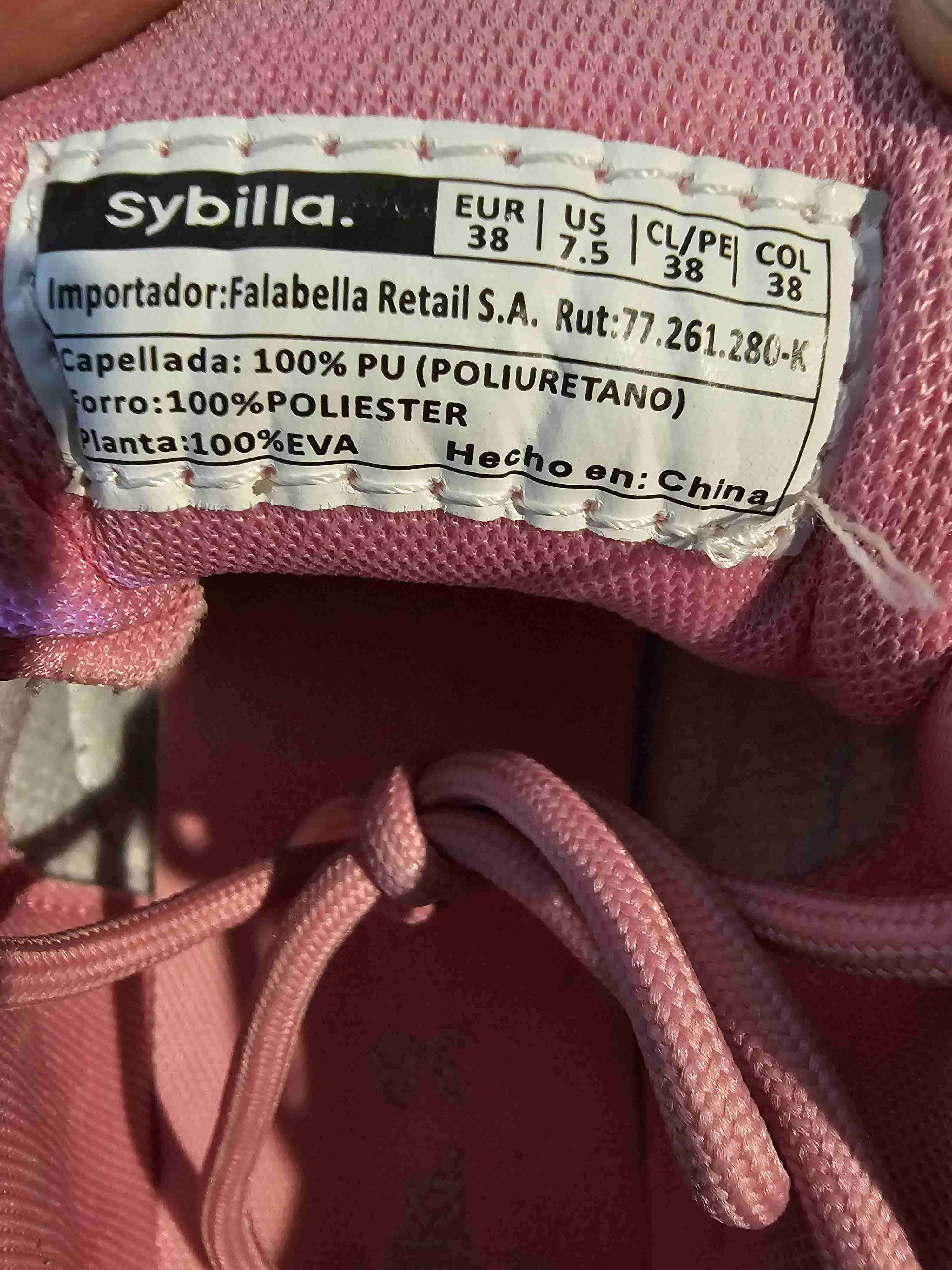 Zapatillas sybilla rosadas - miniatura 5