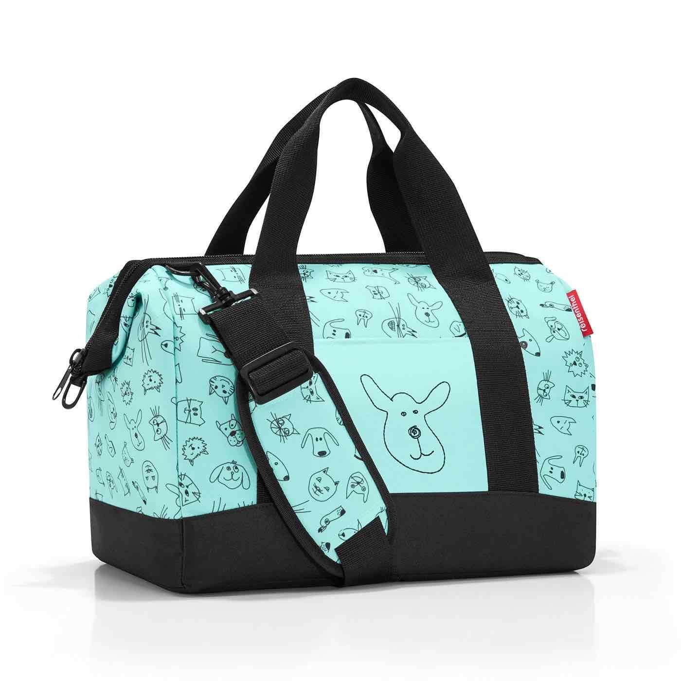 Bolso deportivo infantil color menta. Marca aleman - miniatura 2
