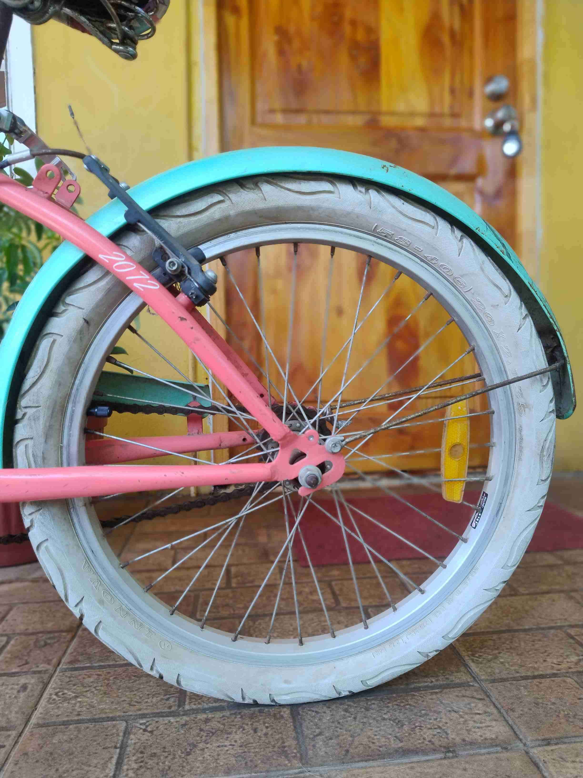 Bicicleta infantil rosa - miniatura 2