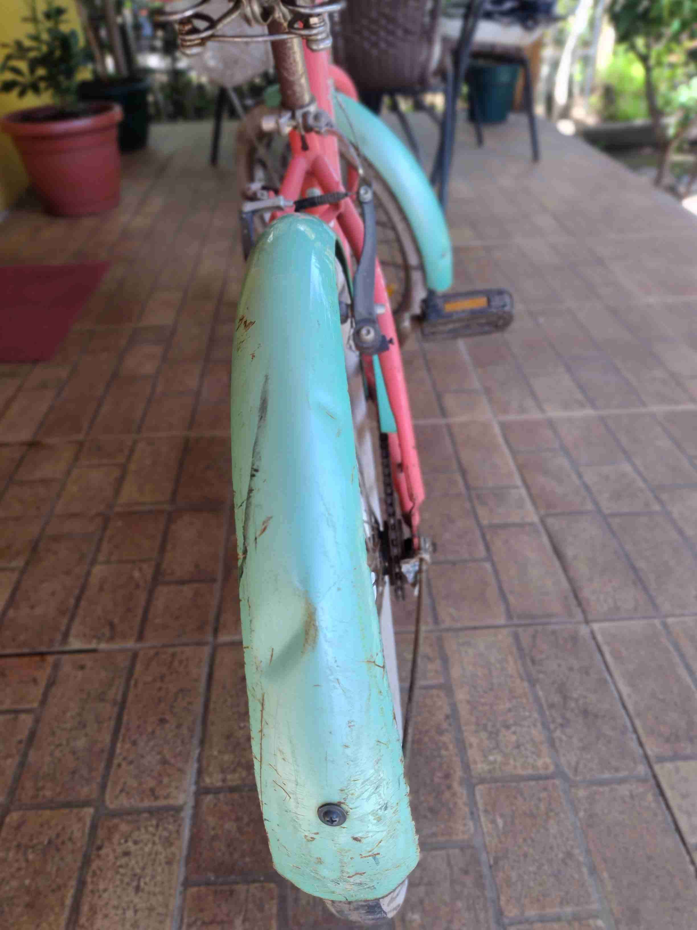 Bicicleta infantil rosa - miniatura 6