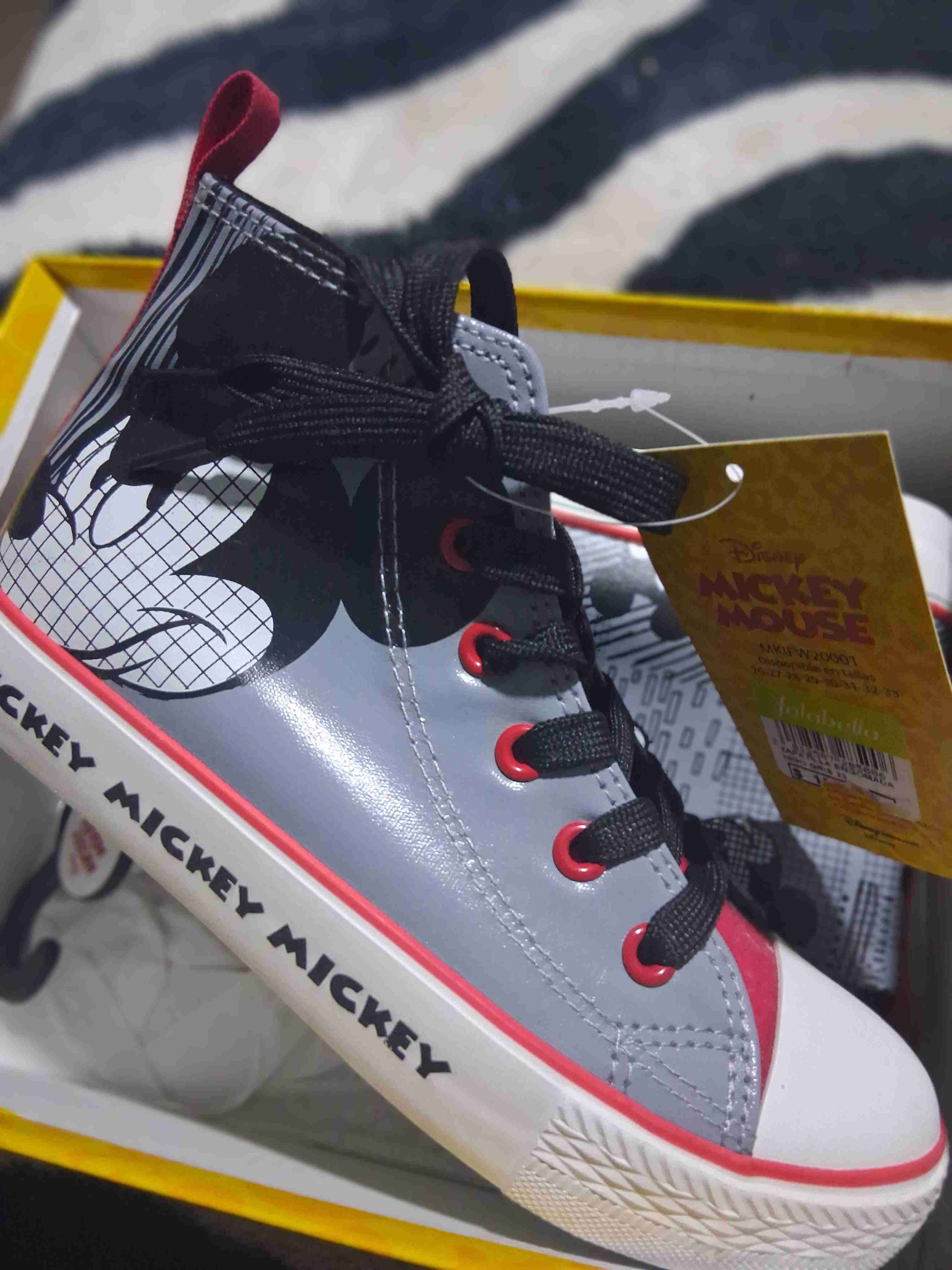 Zapatillas grises Mickey Mouse - miniatura 2