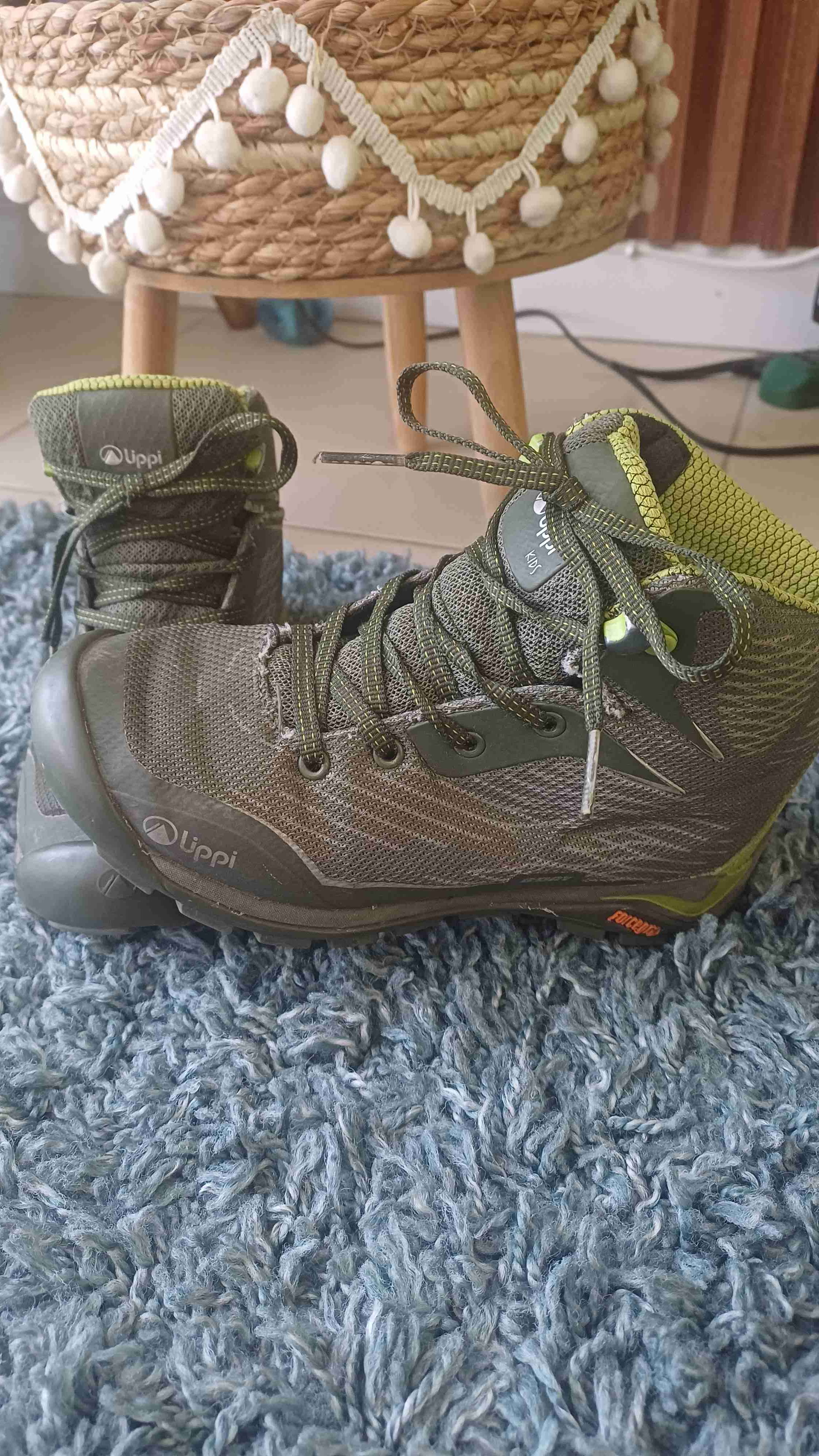 Botas de trekking verdes Upp - miniatura 2