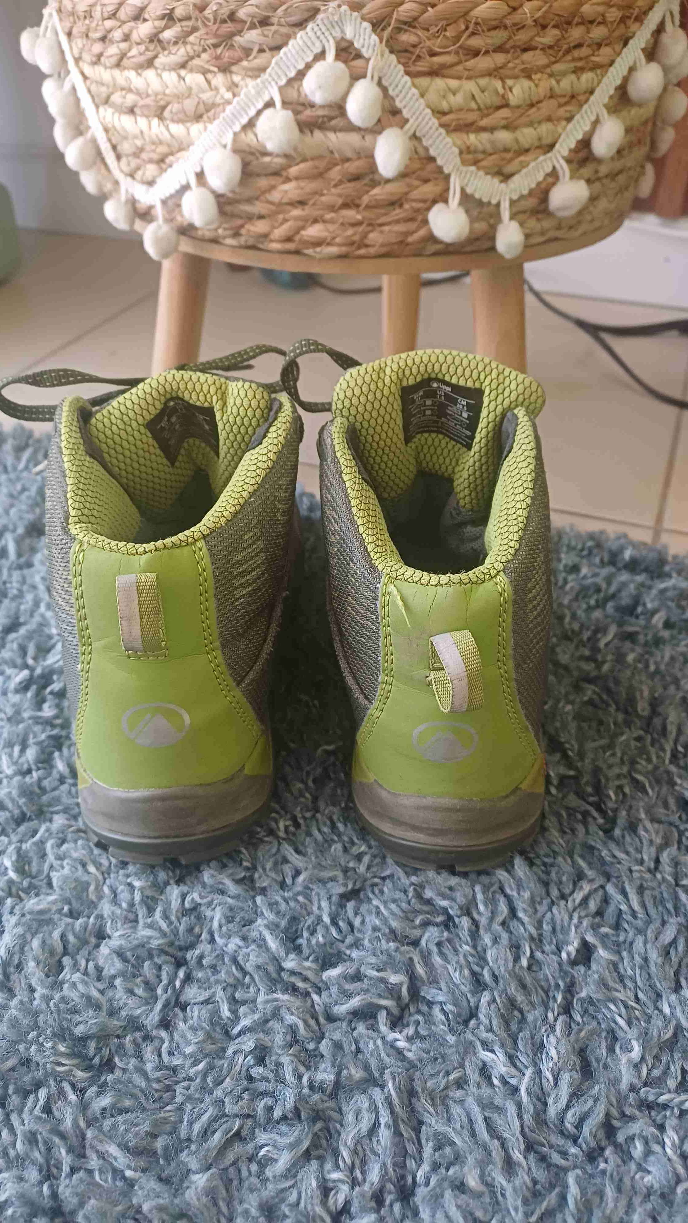 Botas de trekking verdes Upp - miniatura 3