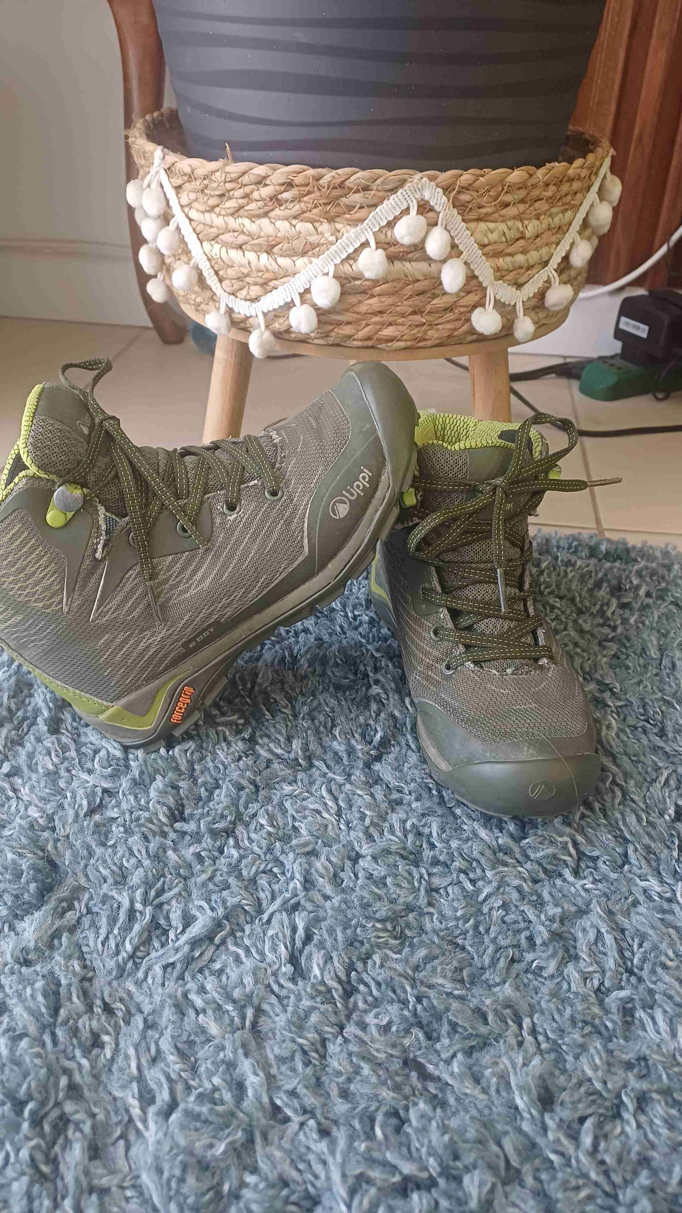 Botas de trekking verdes Upp - miniatura 4