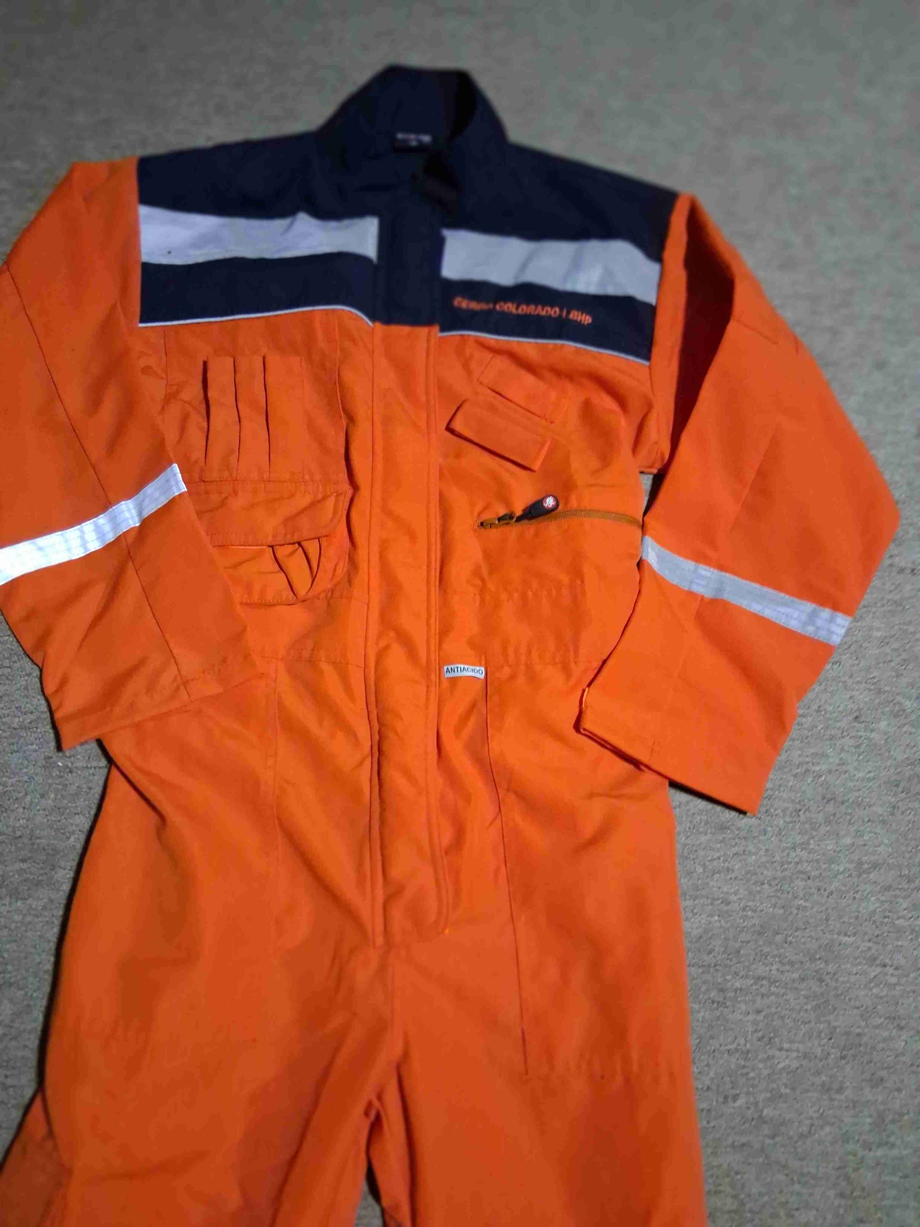 Overall de trabajo anaranjado - miniatura 2