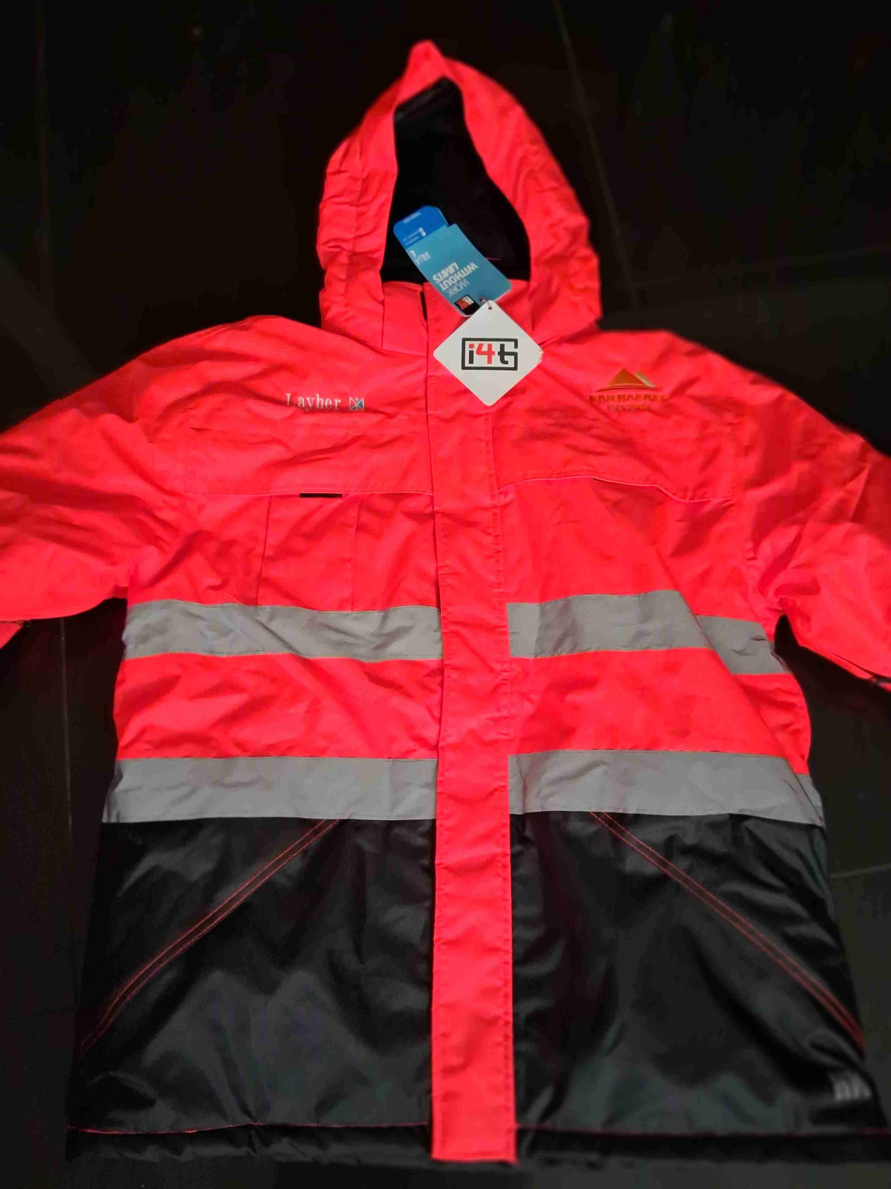 Chaqueta de seguridad roja - miniatura 2