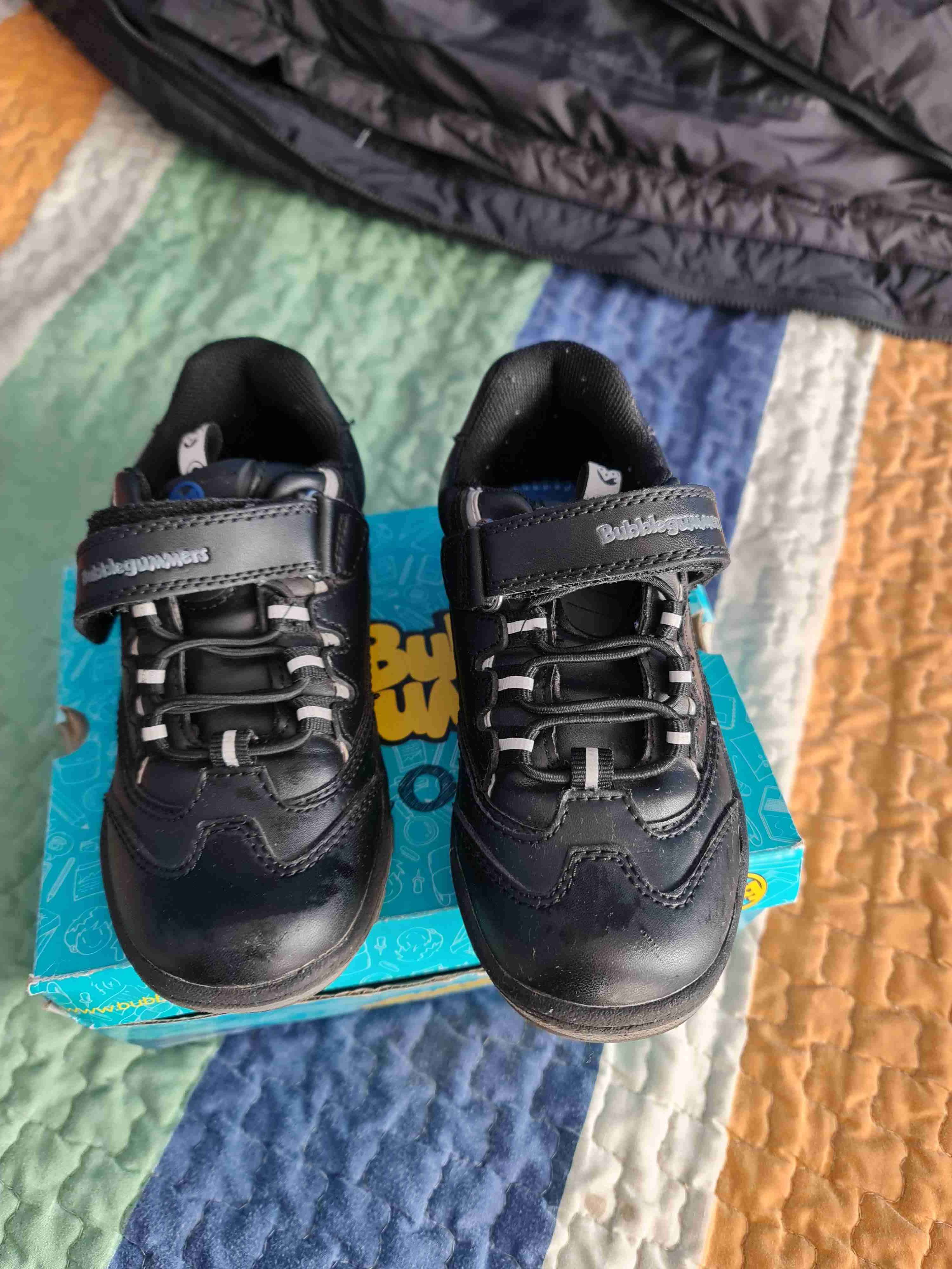 Zapato zapatilla negras de colegio unisex - miniatura 2