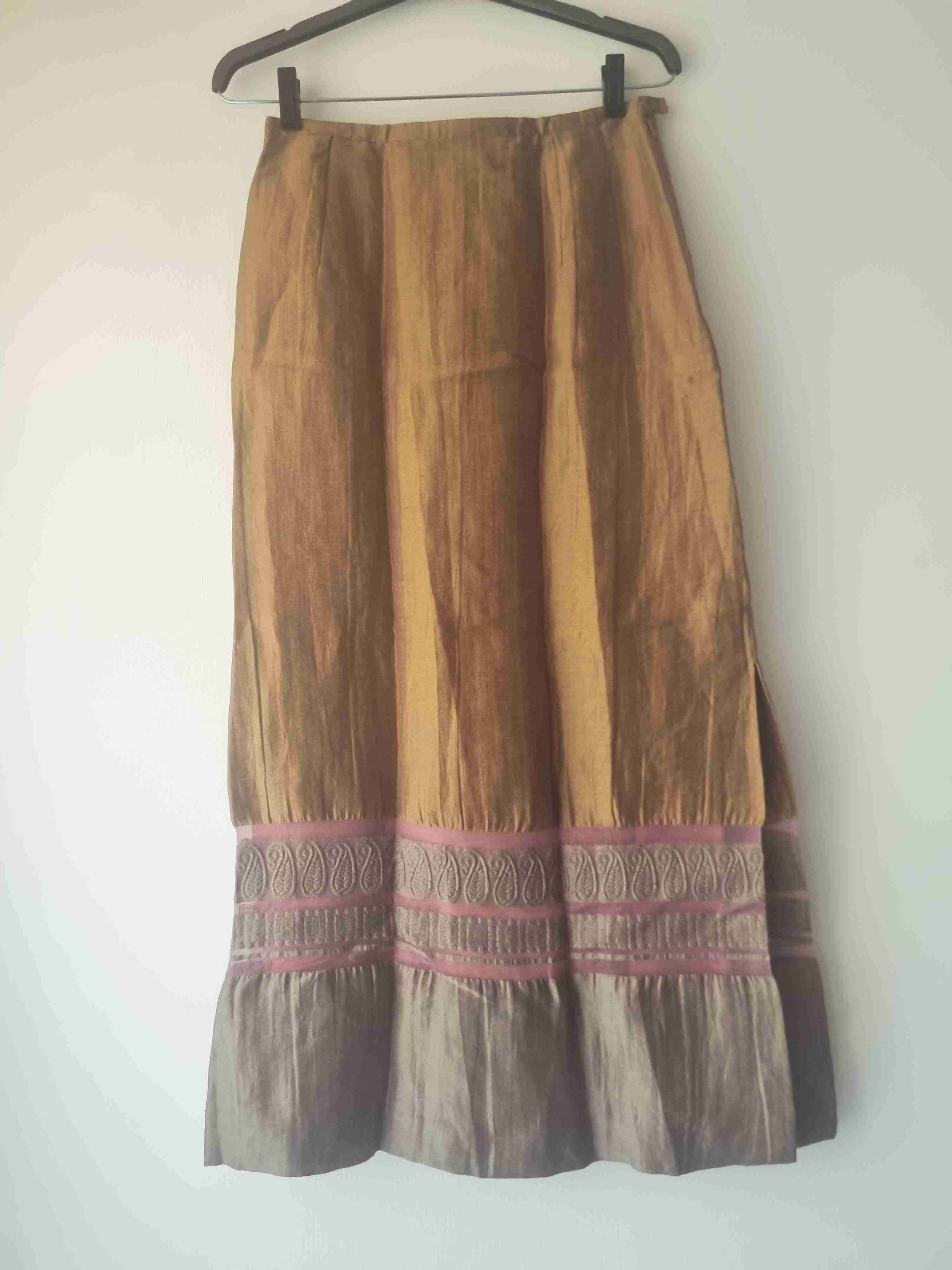 Falda Lasserre Paris, lino. Talla S