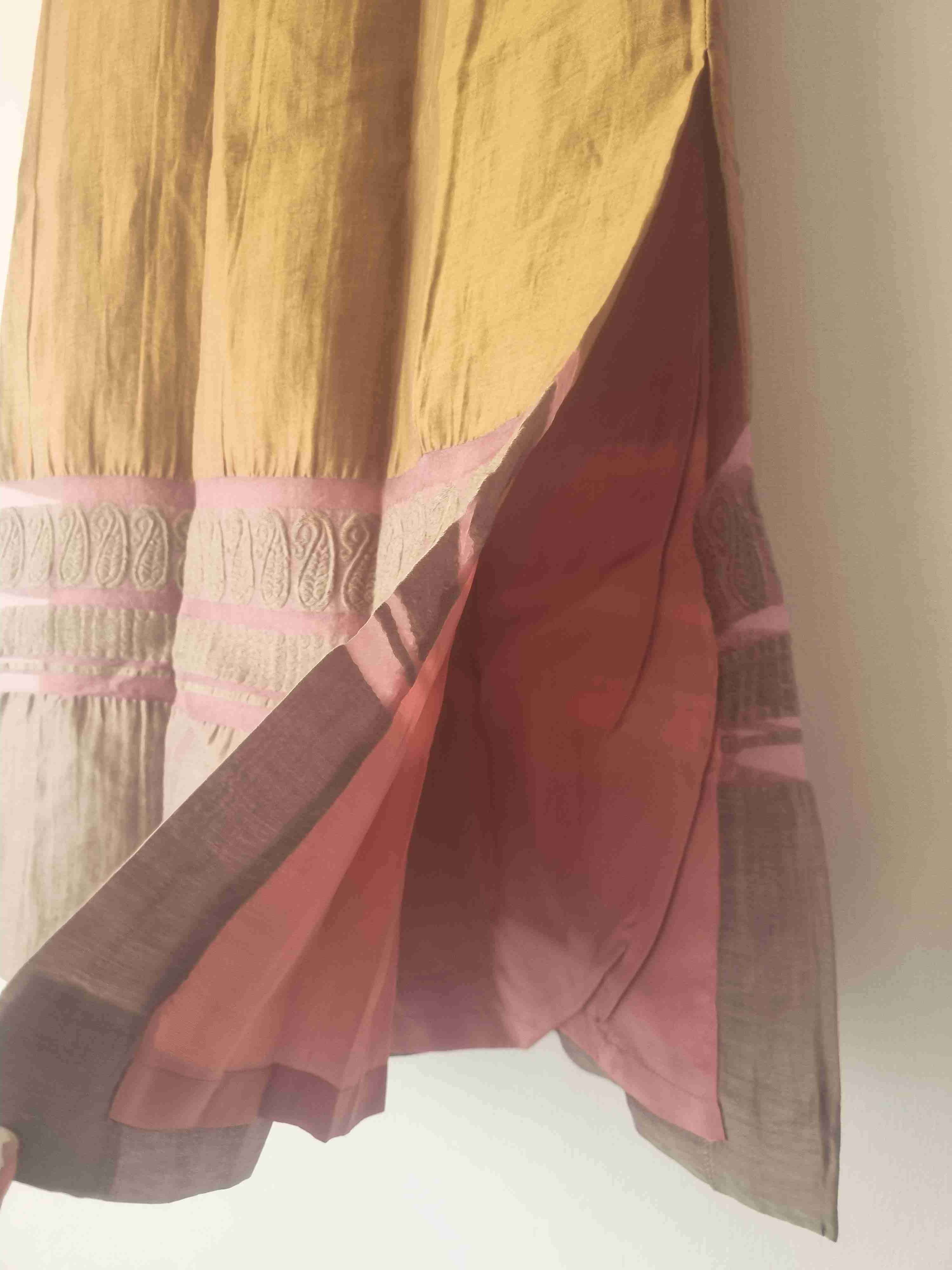 Falda Lasserre Paris, lino. Talla S - miniatura 2