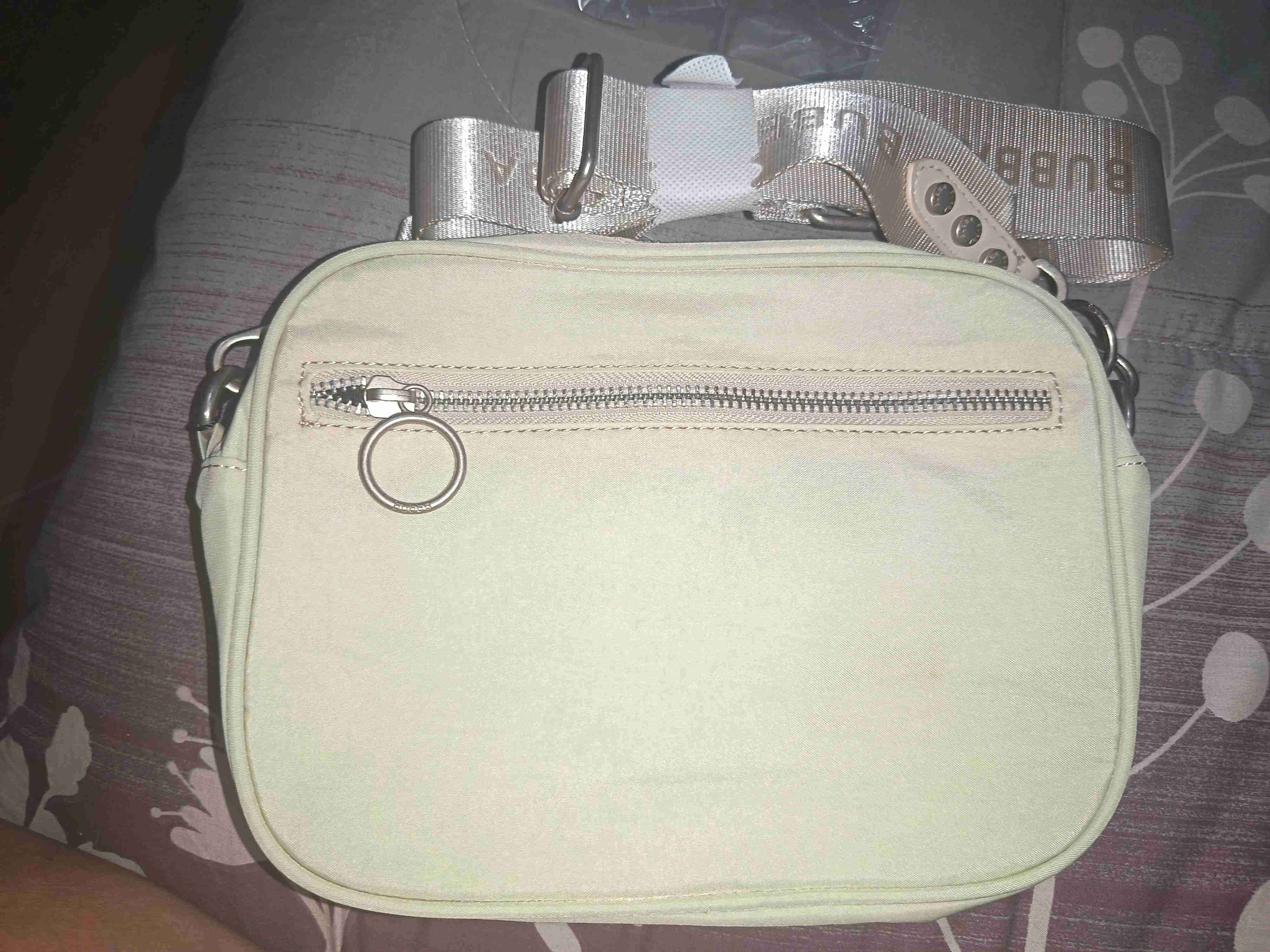 Bolso cruzado beige Bubba. Todo original nuevo - miniatura 2