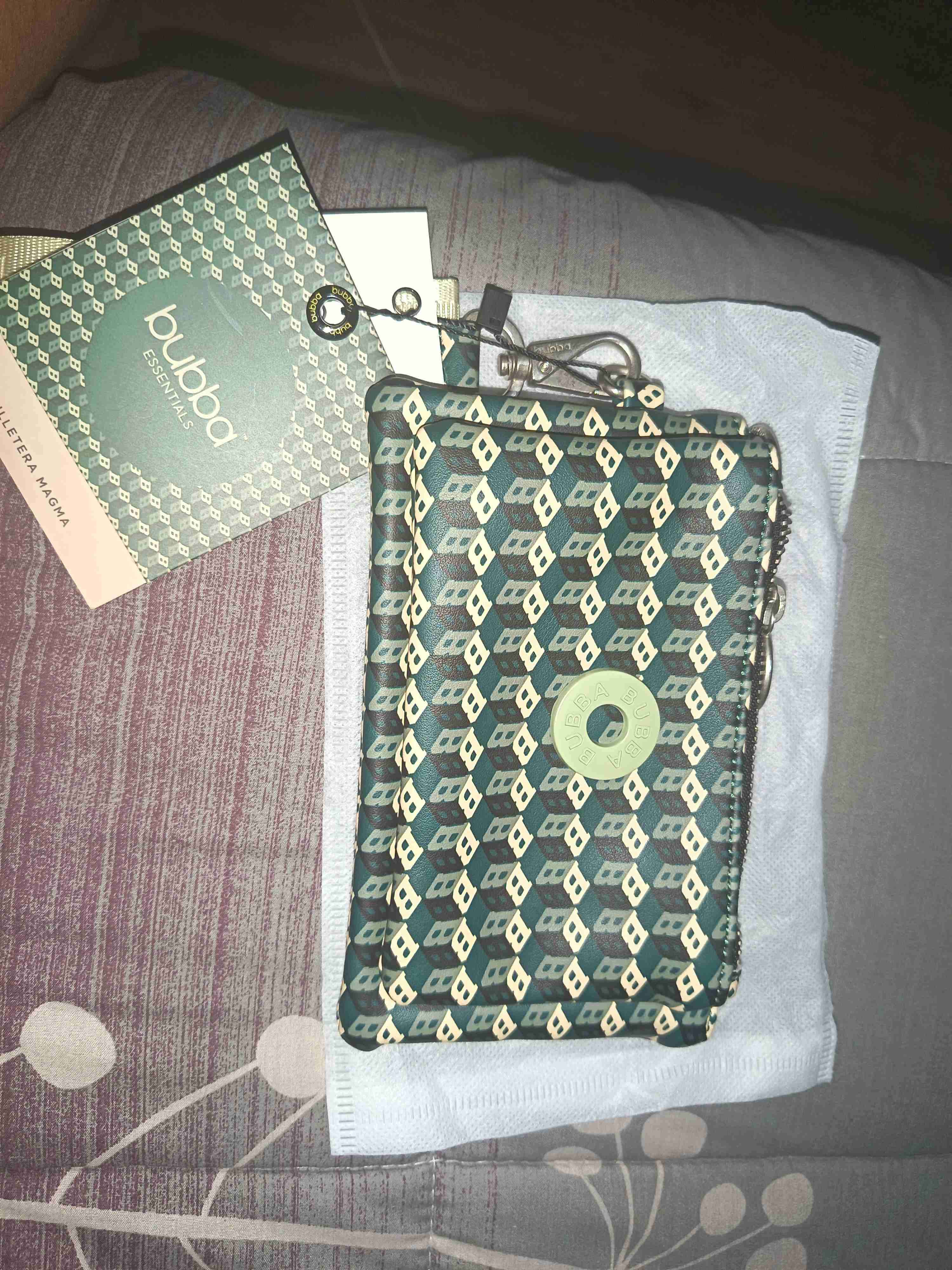 Bolso cruzado beige Bubba. Todo original nuevo - miniatura 3